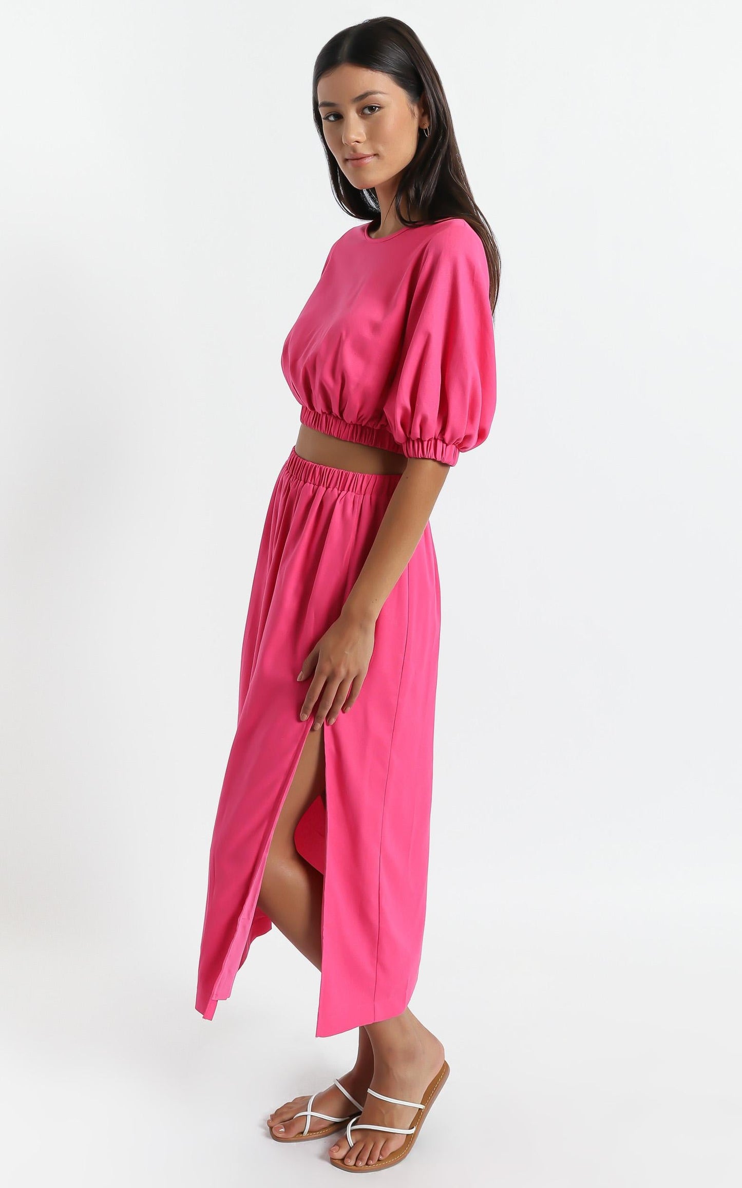 Asta Two Piece set in Pink