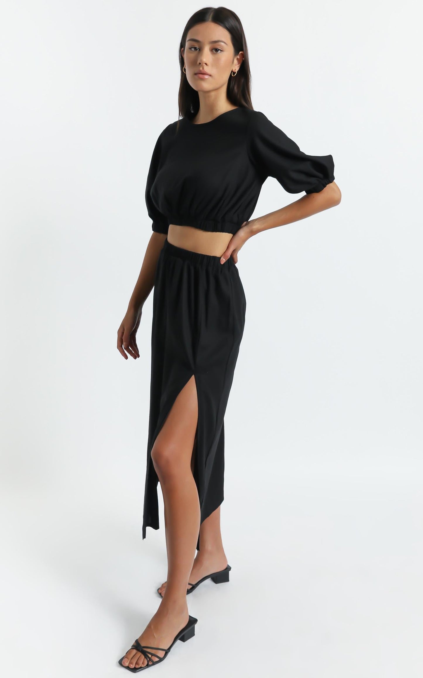 Asta Two Piece set in Black