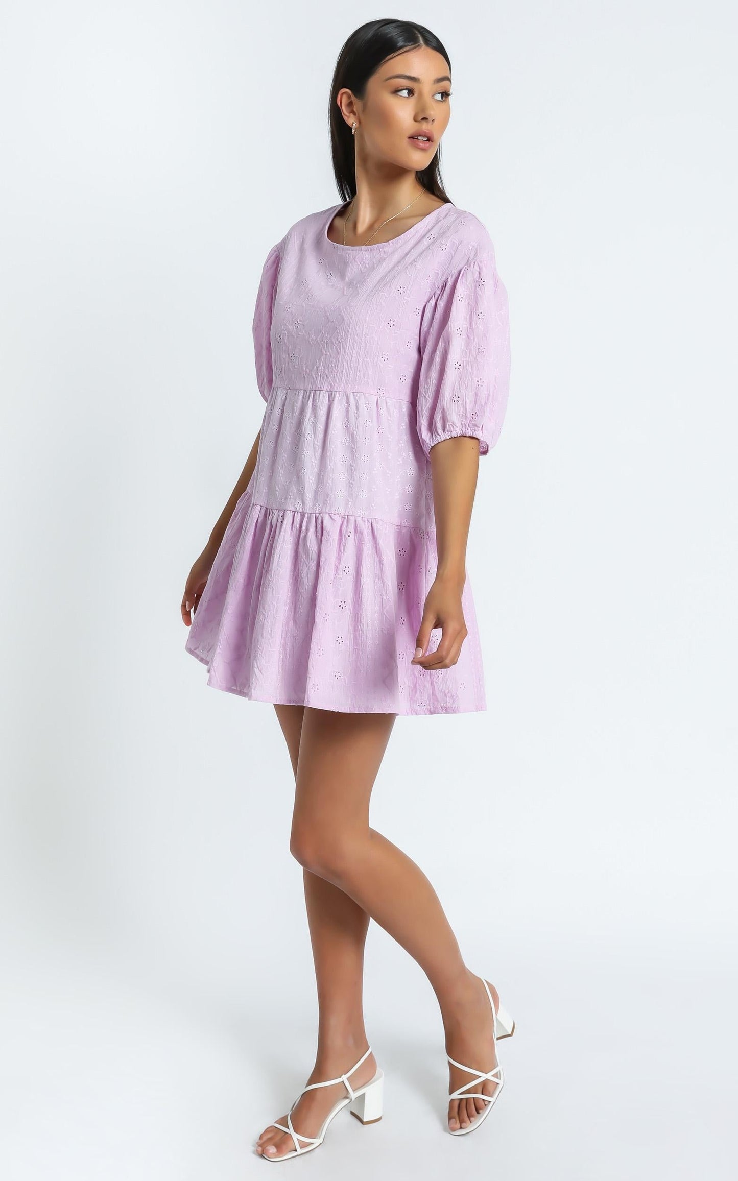 August Dress in Lilac