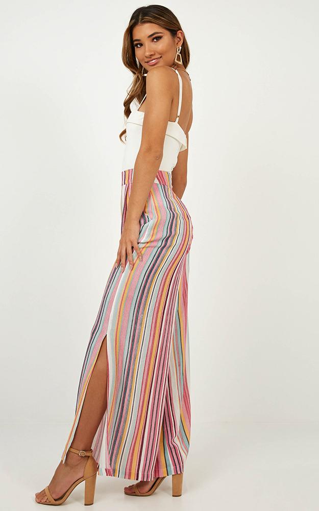 Bewitched Pants In Multi Stripe
