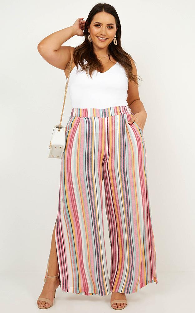 Bewitched Pants In Multi Stripe
