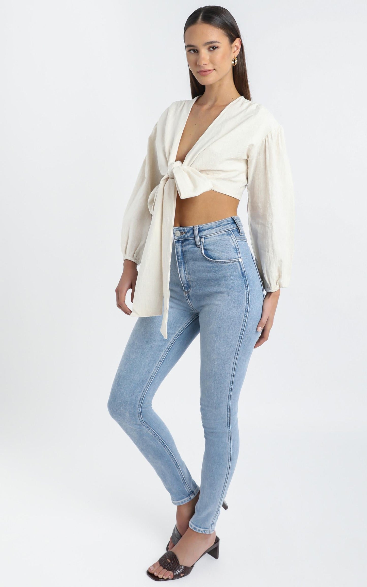 Camilla Top in Cream