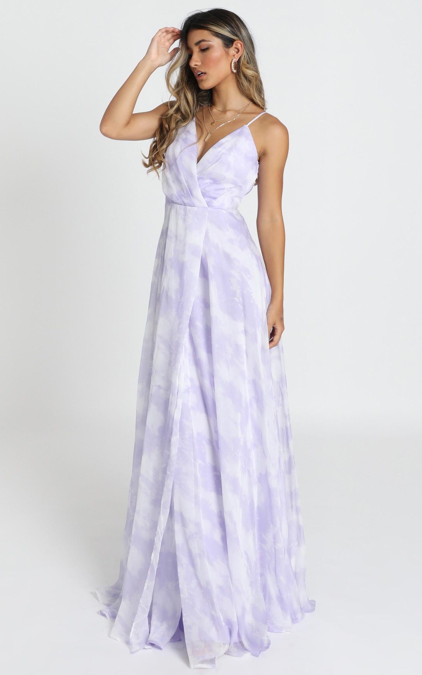 Cora Maxi Dress In Lavender