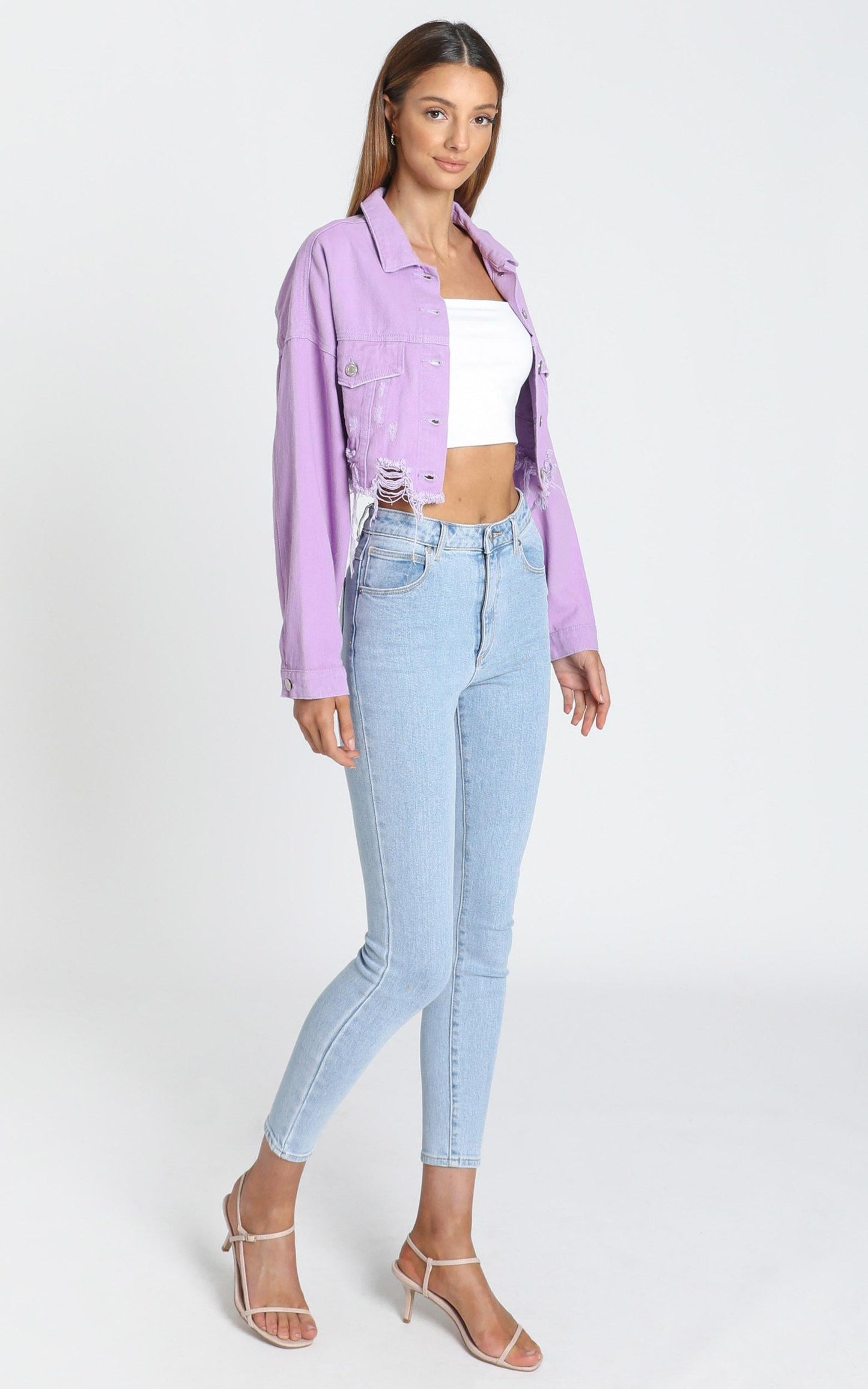 Julianne Jacket In Lavender