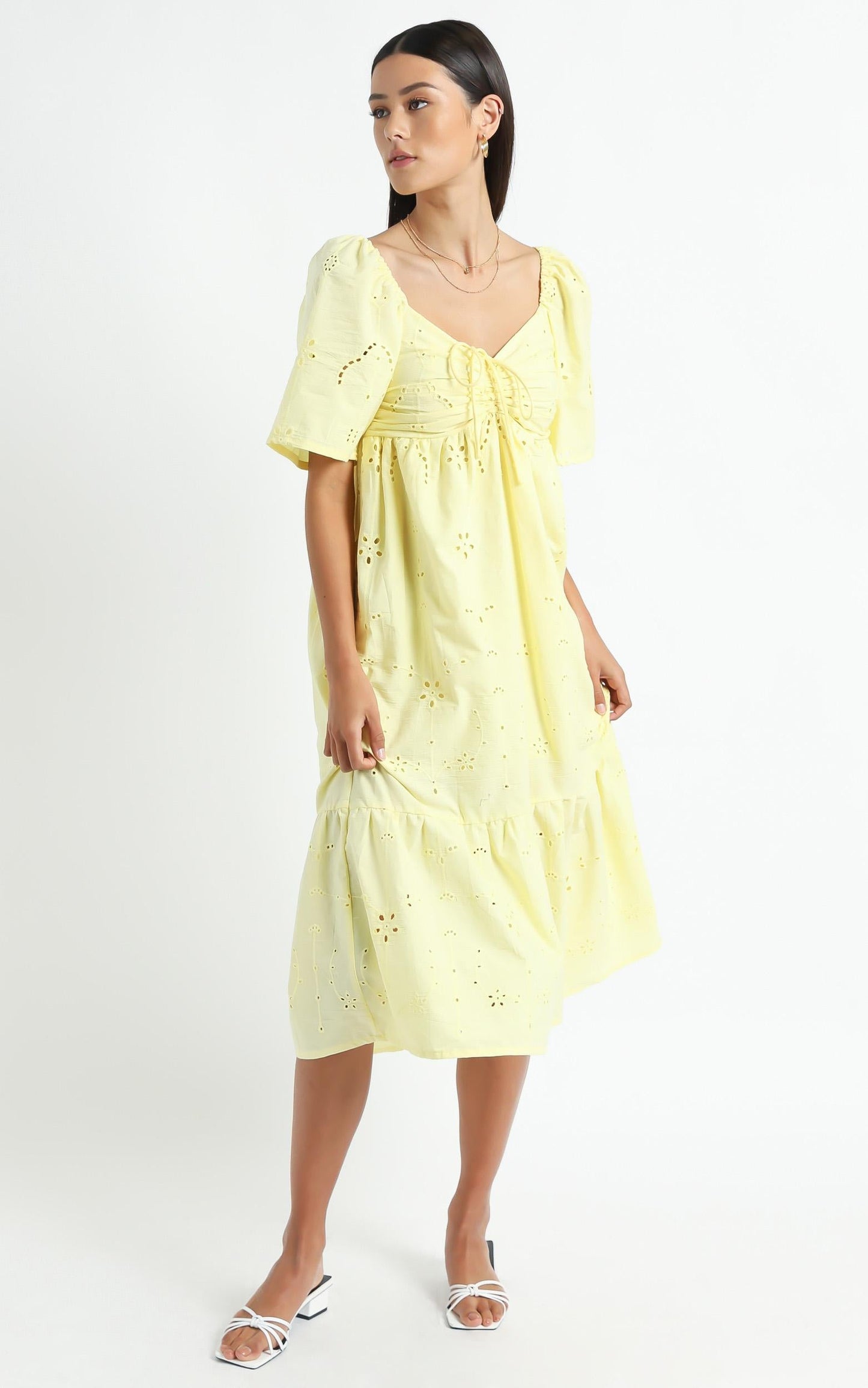 Lillianna Dress in Yellow