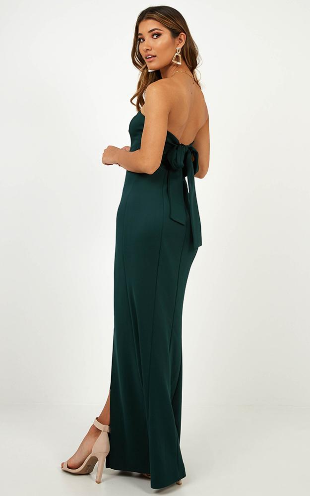 Look Sharp Dress In Emerald
