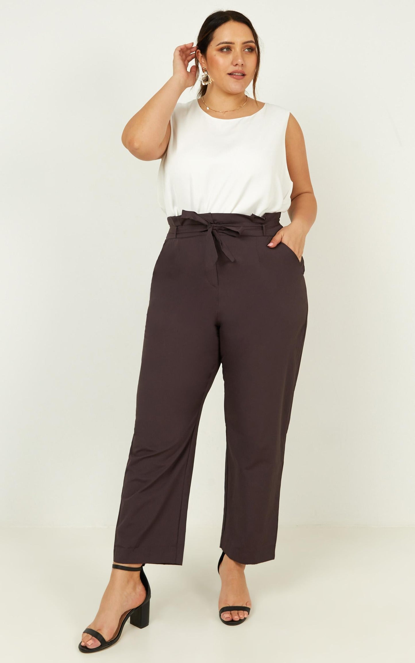Management Pants In Grey