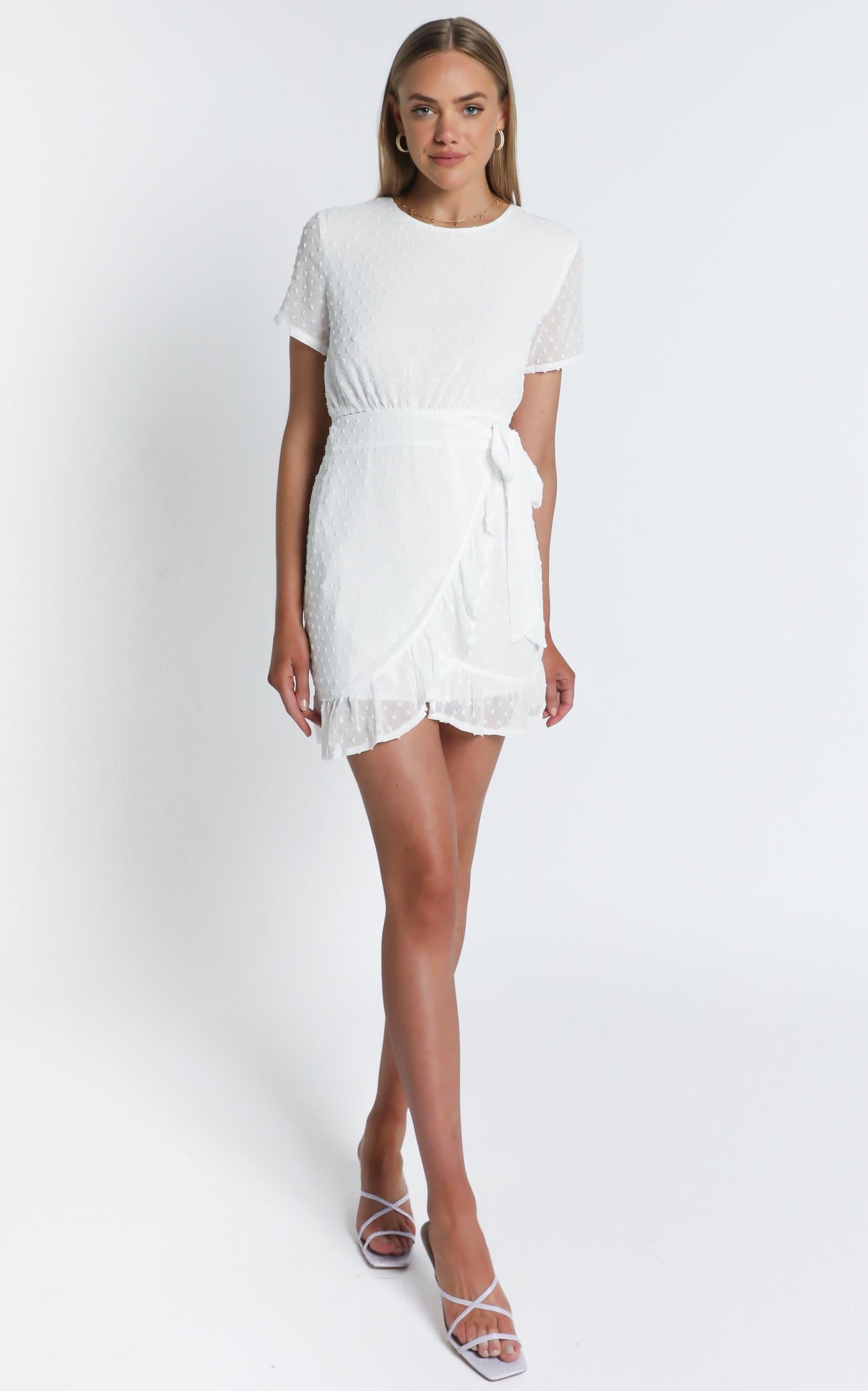 Perfect Solution Dress In White