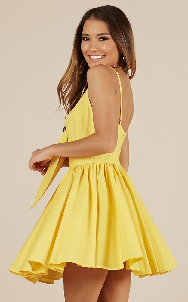 Loving You Sweetly Dress In  Yellow