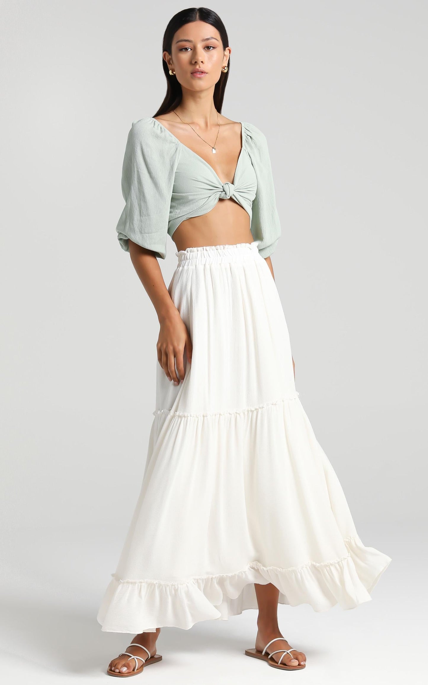 Thessy Skirt in Cream