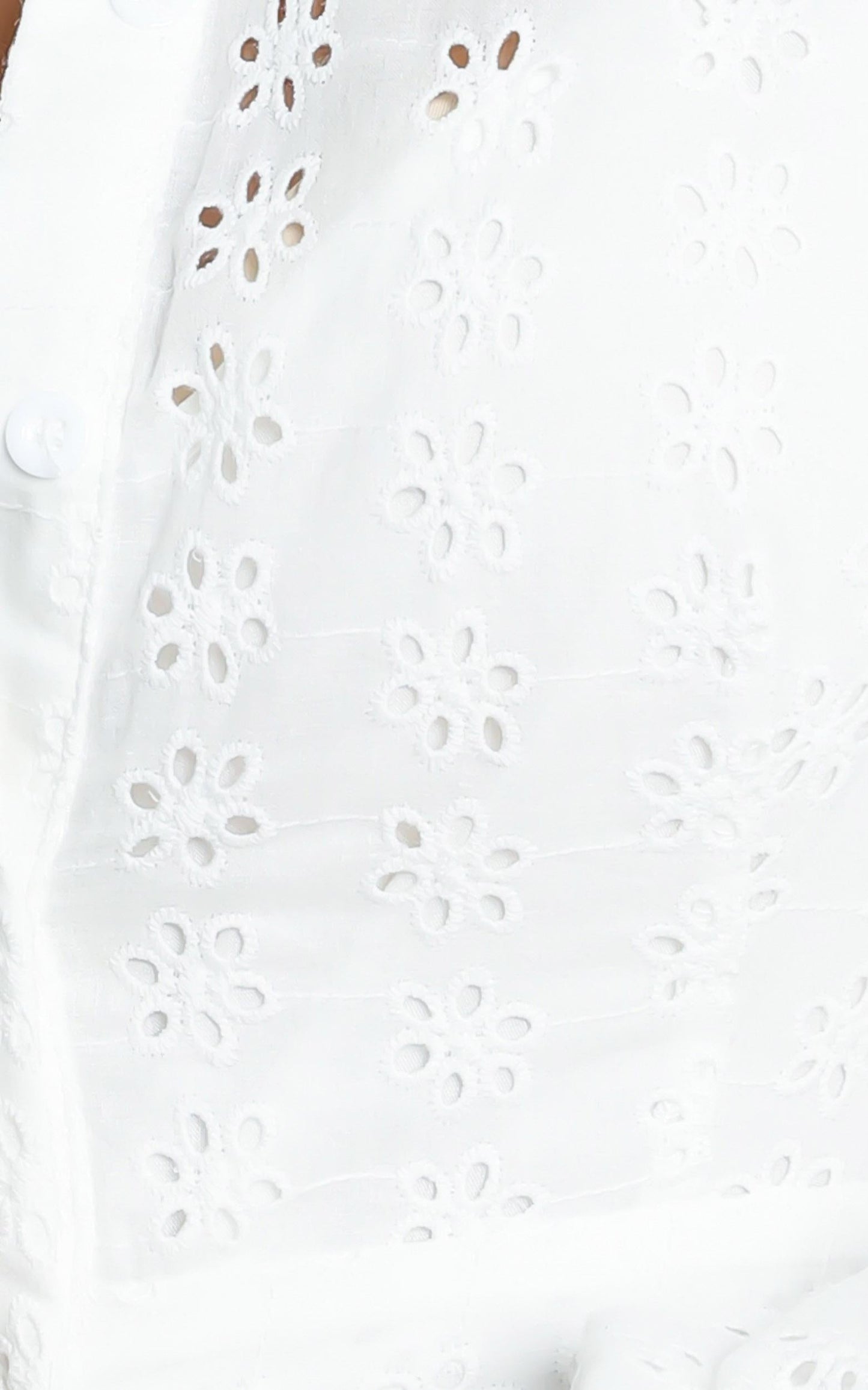 Niomie Embroidery Dress in White