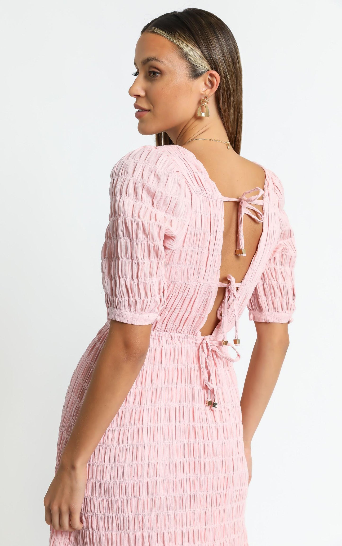 Marfa Dress in Blush