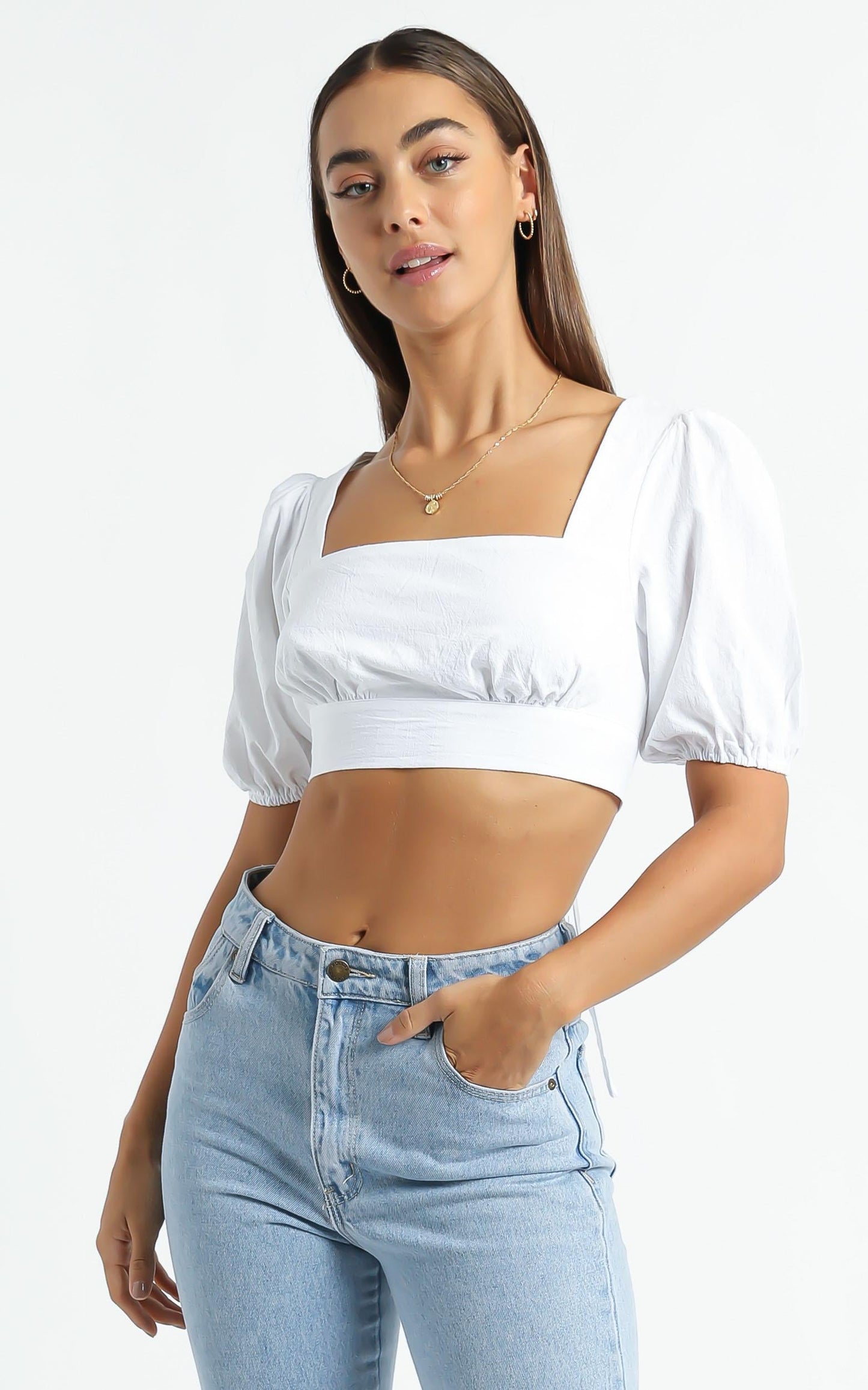 Milano Top in White
