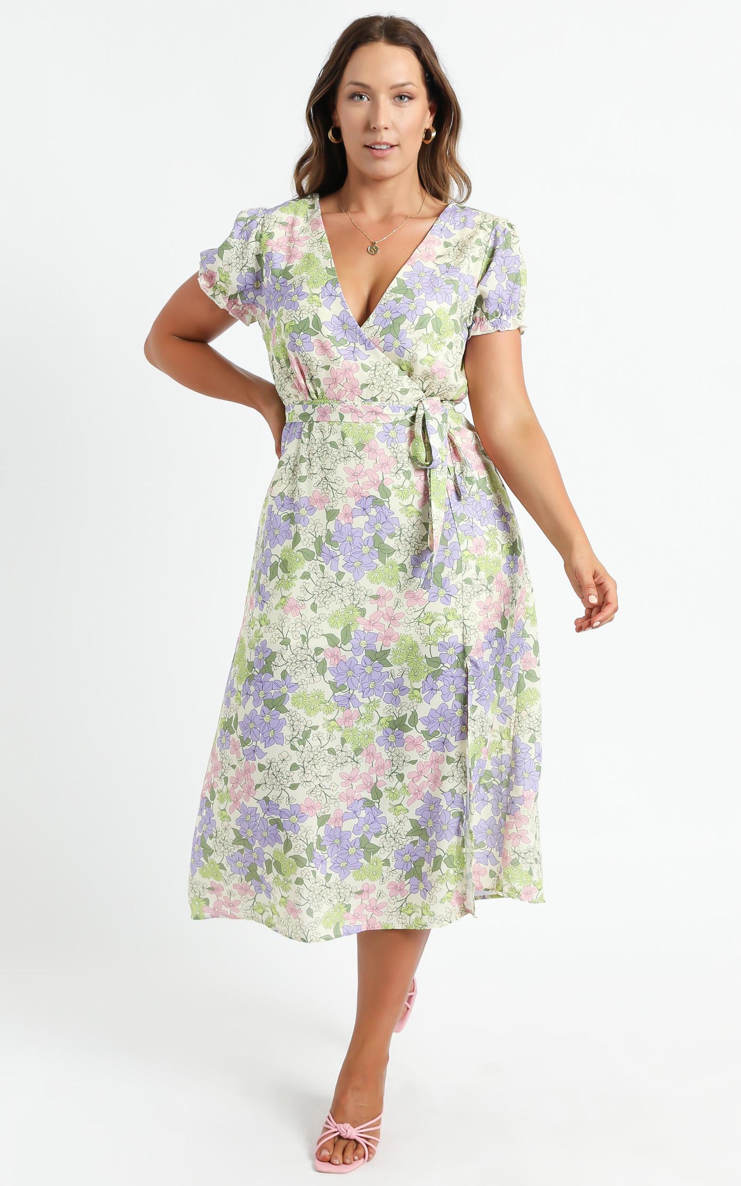 Sudden Life Dress in Garden Floral