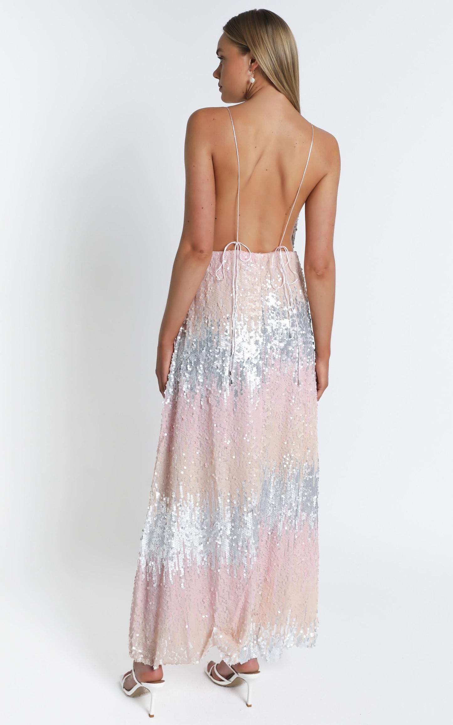 This Is For You Dress In Multi Sequin