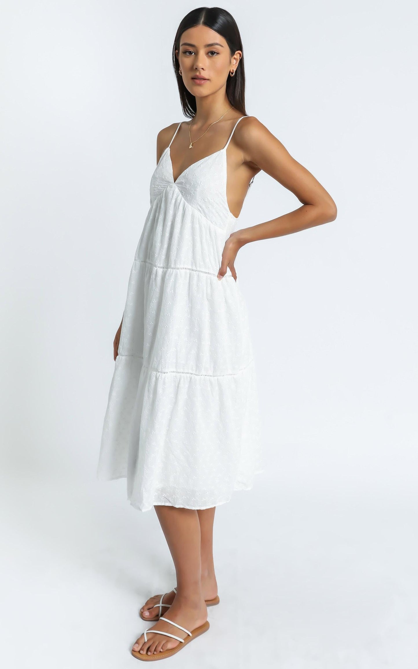 Kyleen Dress in White