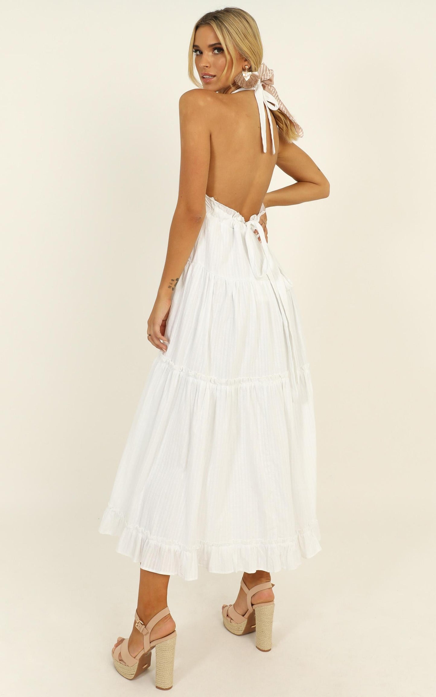 Where You Belong Dress In White