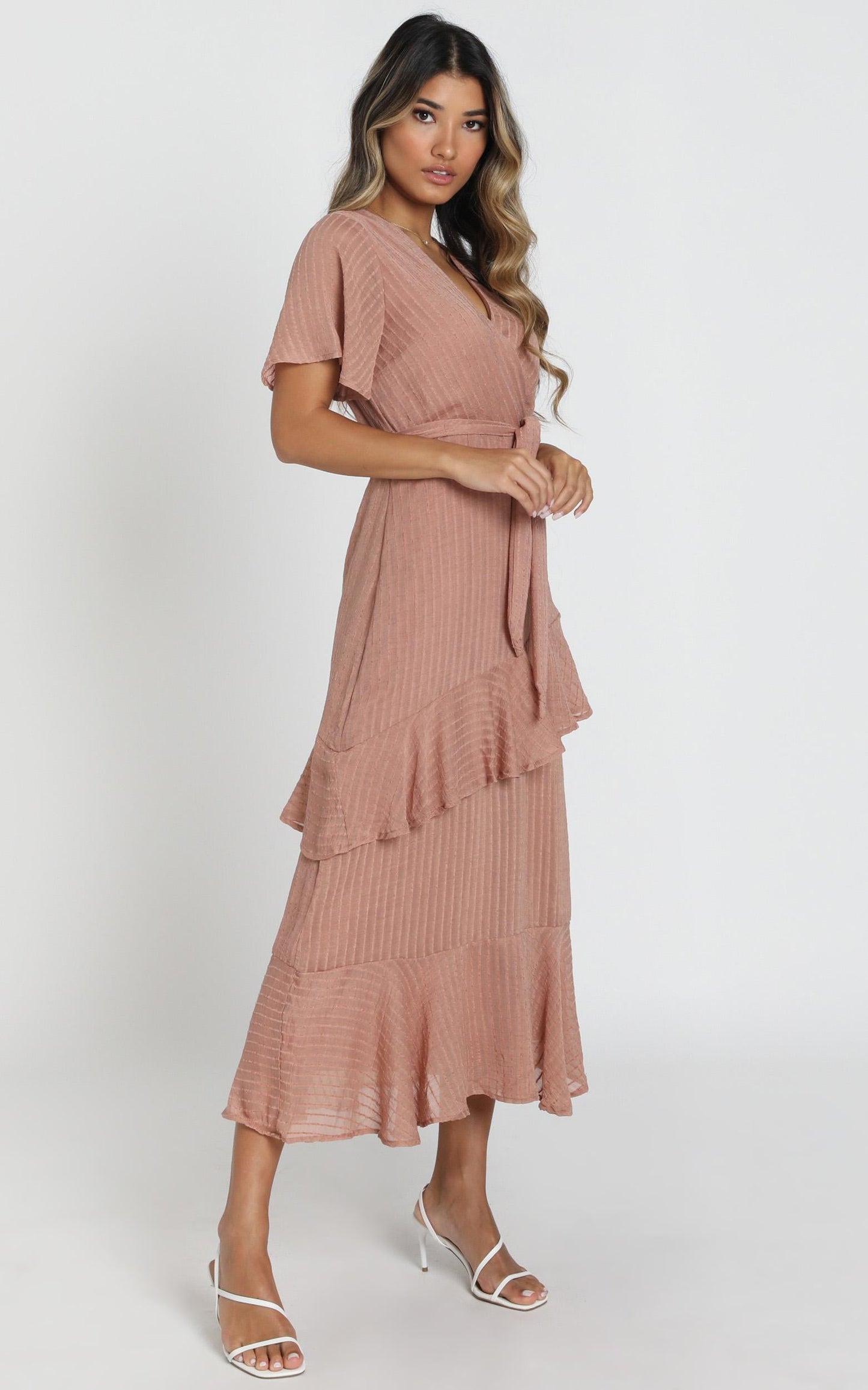 Alba Dress In Mauve