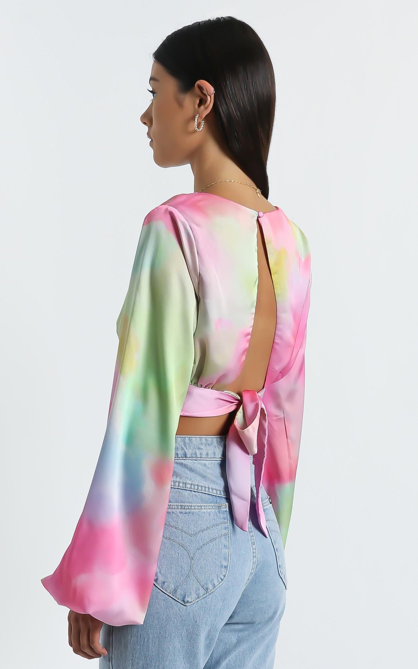 Azra Top in Marble