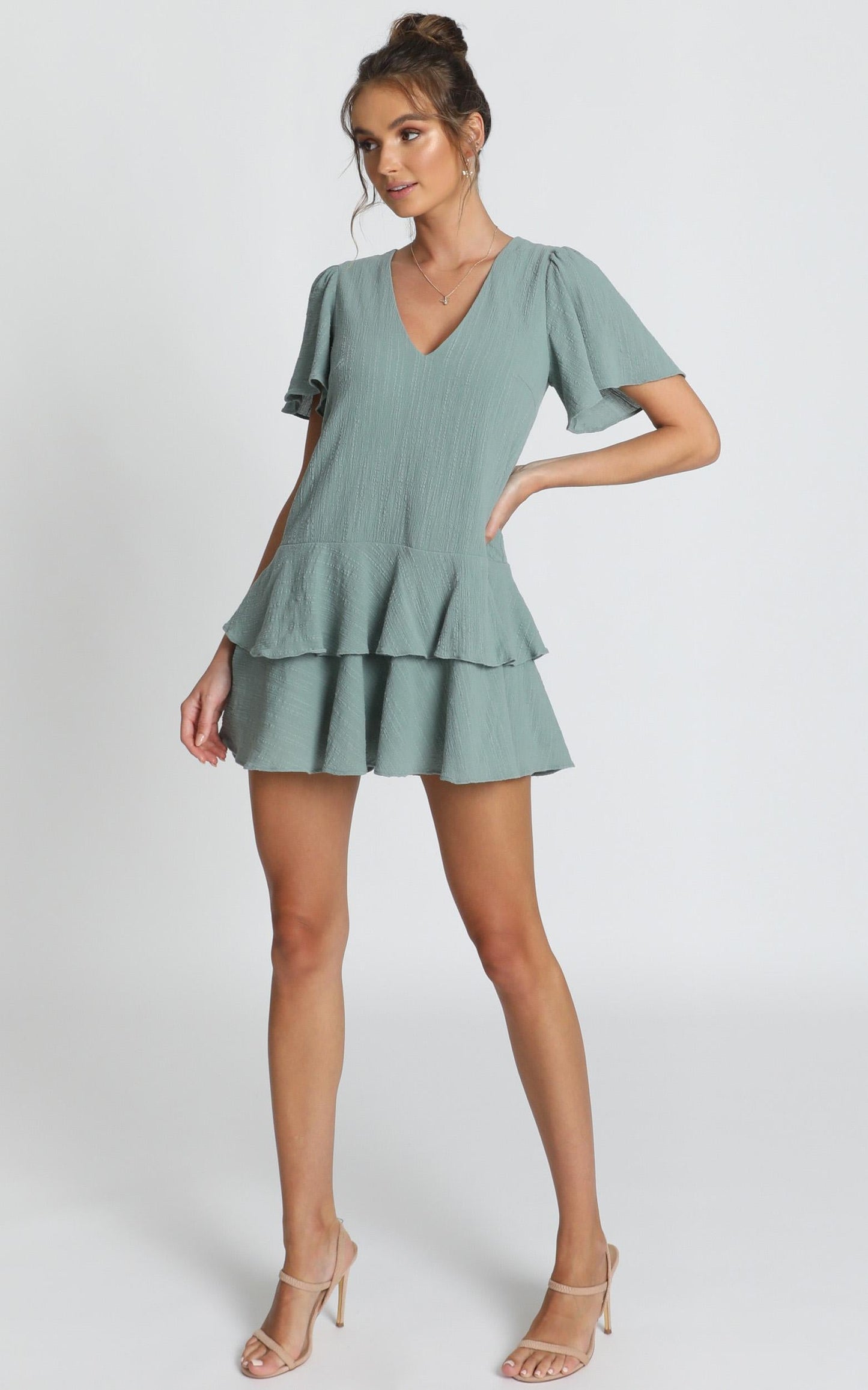 Bahama Baby Dress in Sage