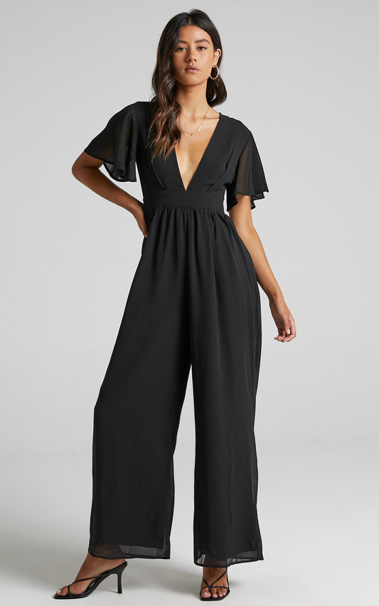 Baxter Jumpsuit in Black