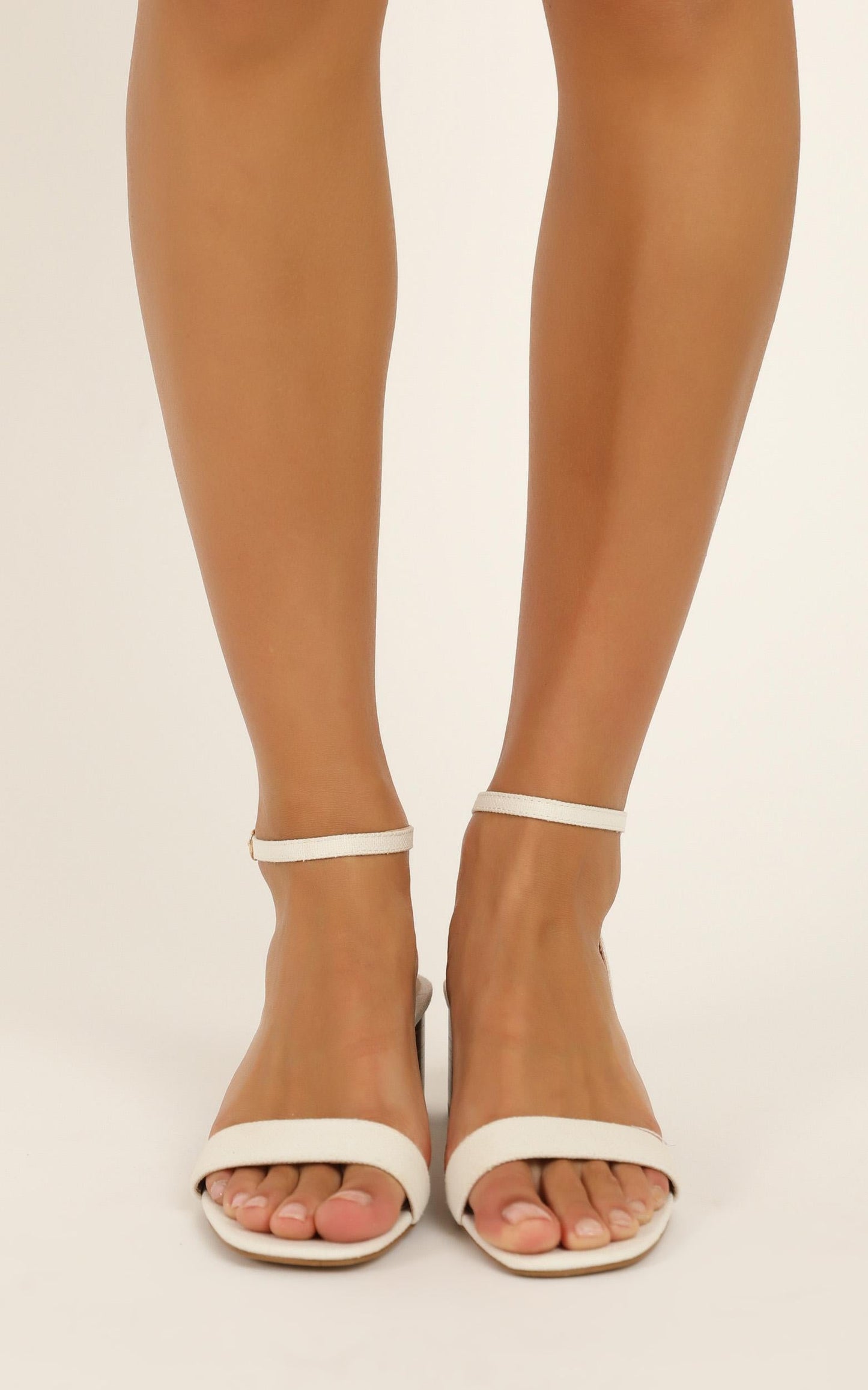 Billini - Zuri Heels In White Linen