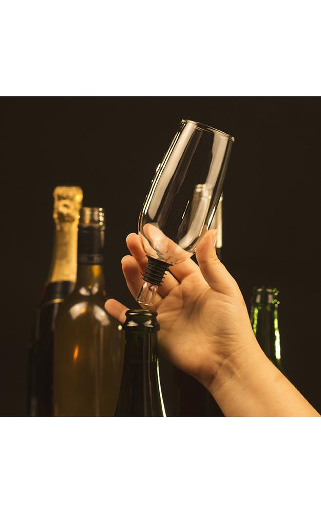 Bottomless Bubbles Champagne Glass