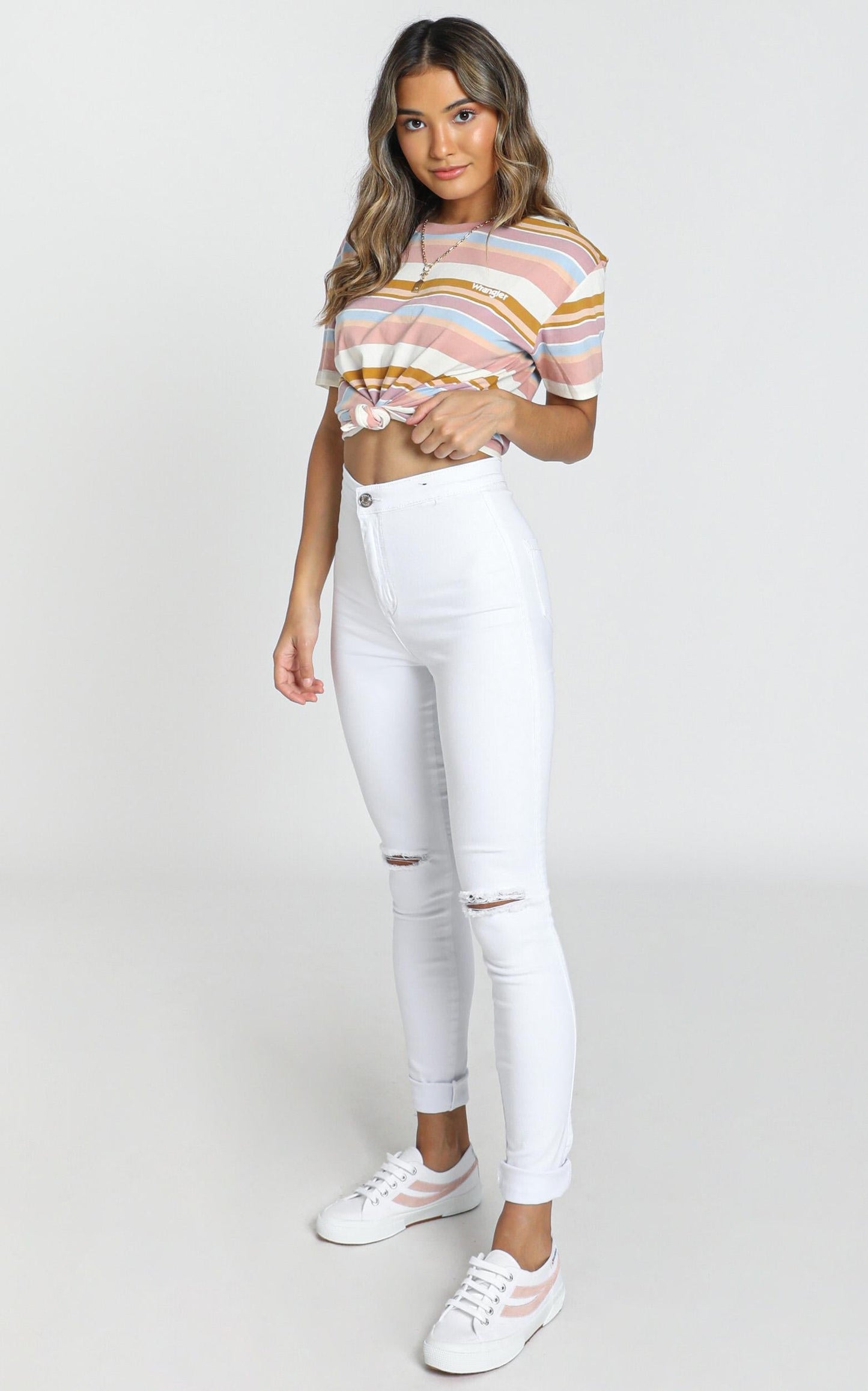 Carly Jeans in White