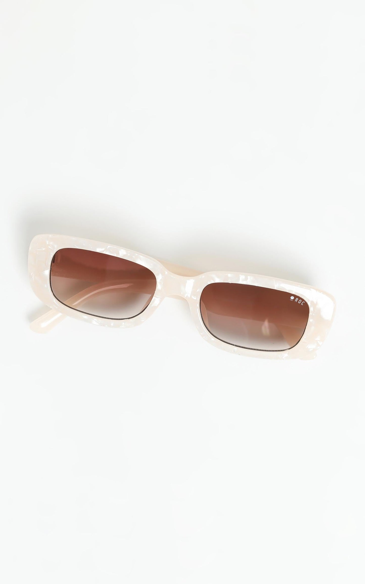Roc - Creeper Sunglasses in Pearl White