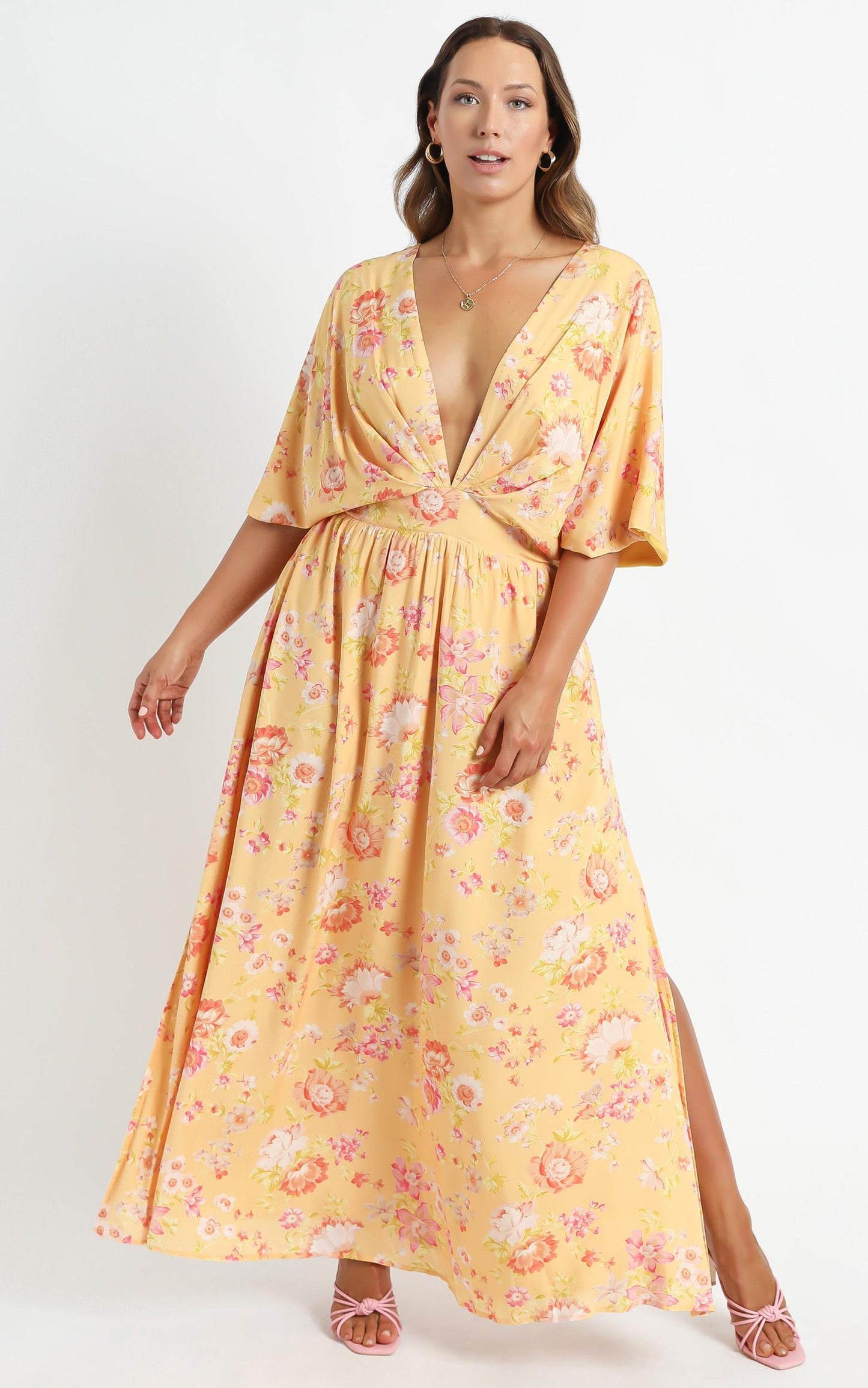 Ella Dress in Tuscan Spring
