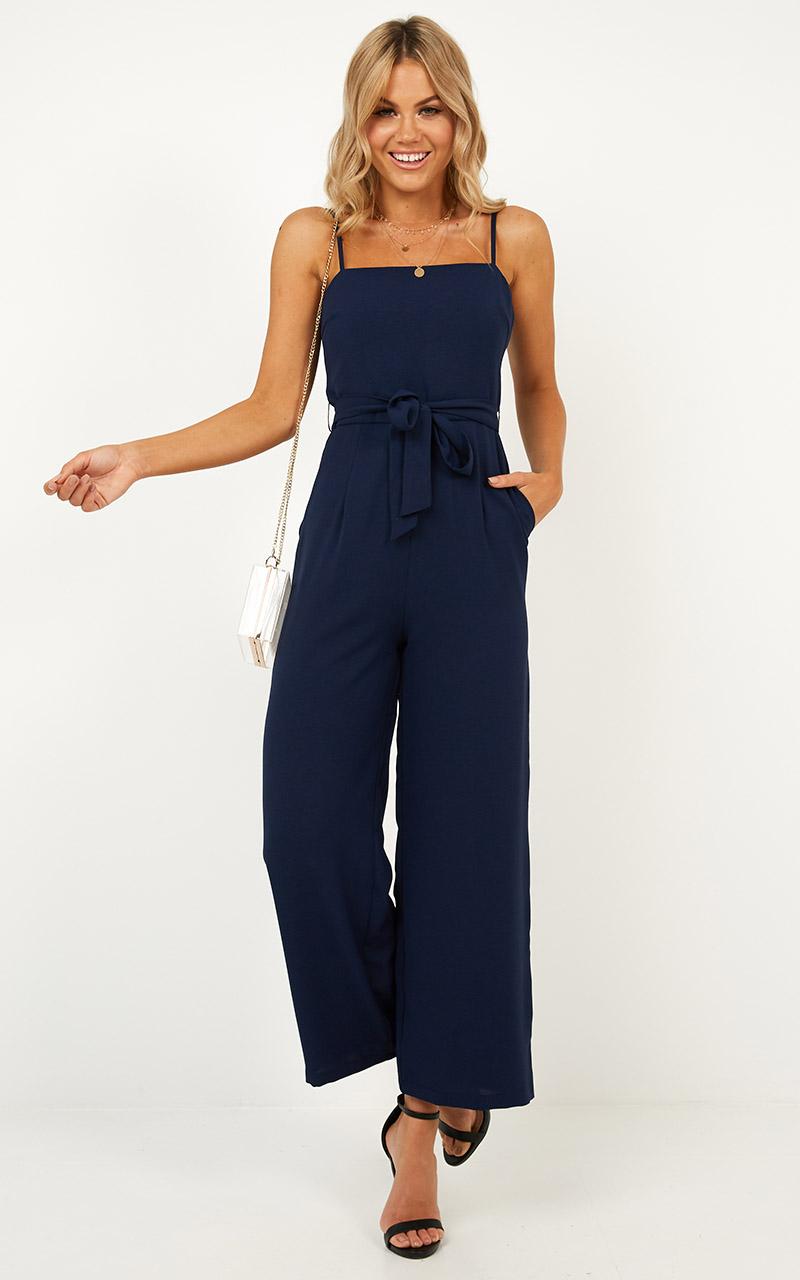 Full Throttle Jumpsuit In Navy
