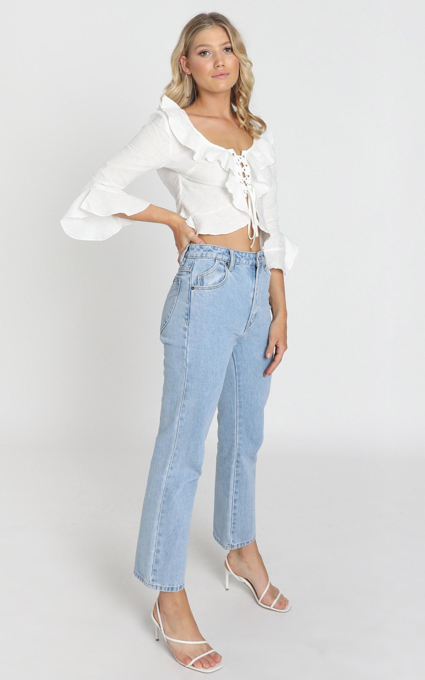 Gladys Top In White