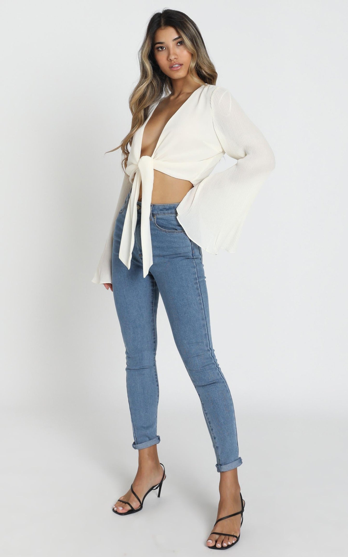 Glenda Top in Cream
