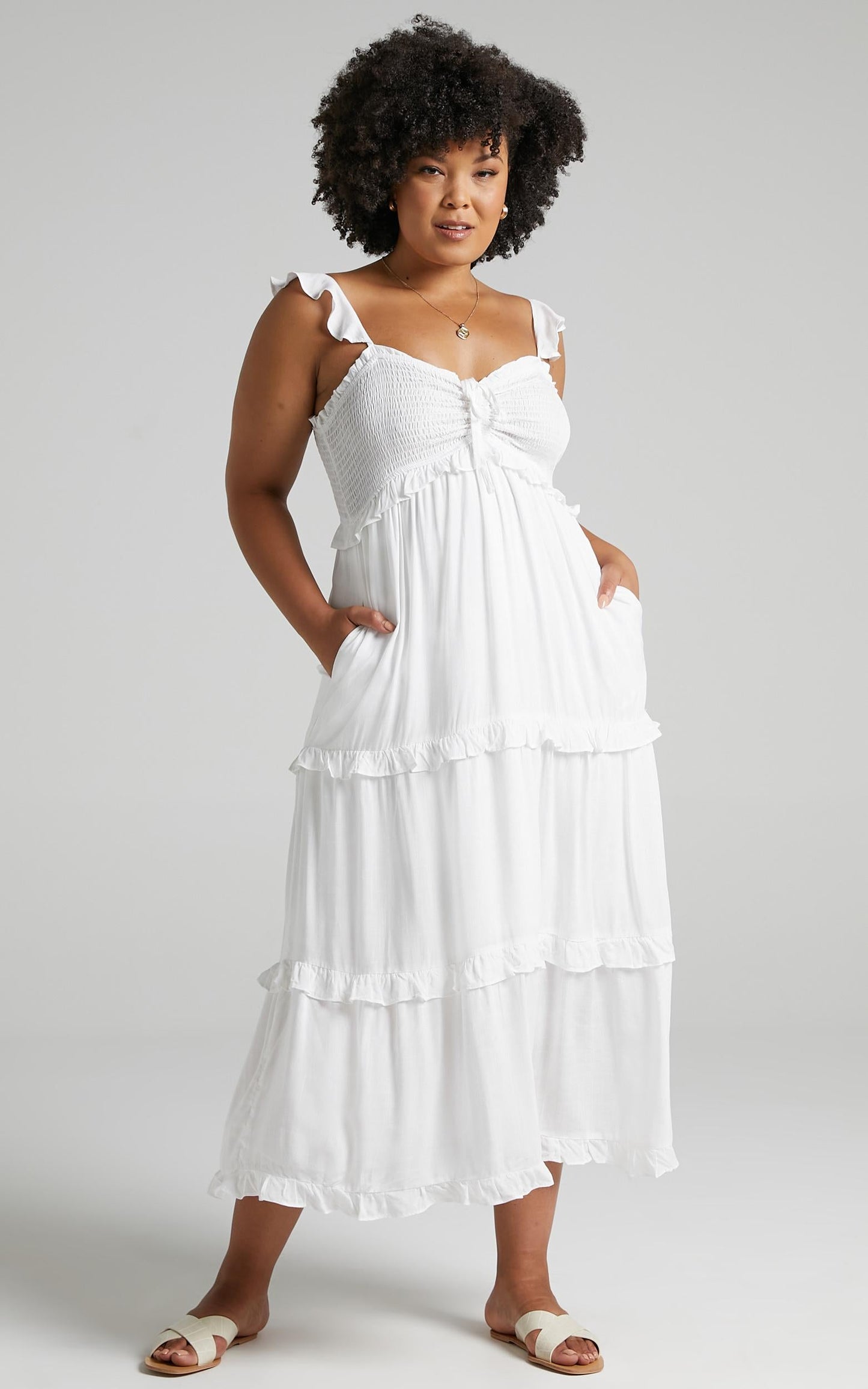 Good For The Soul Dress in White