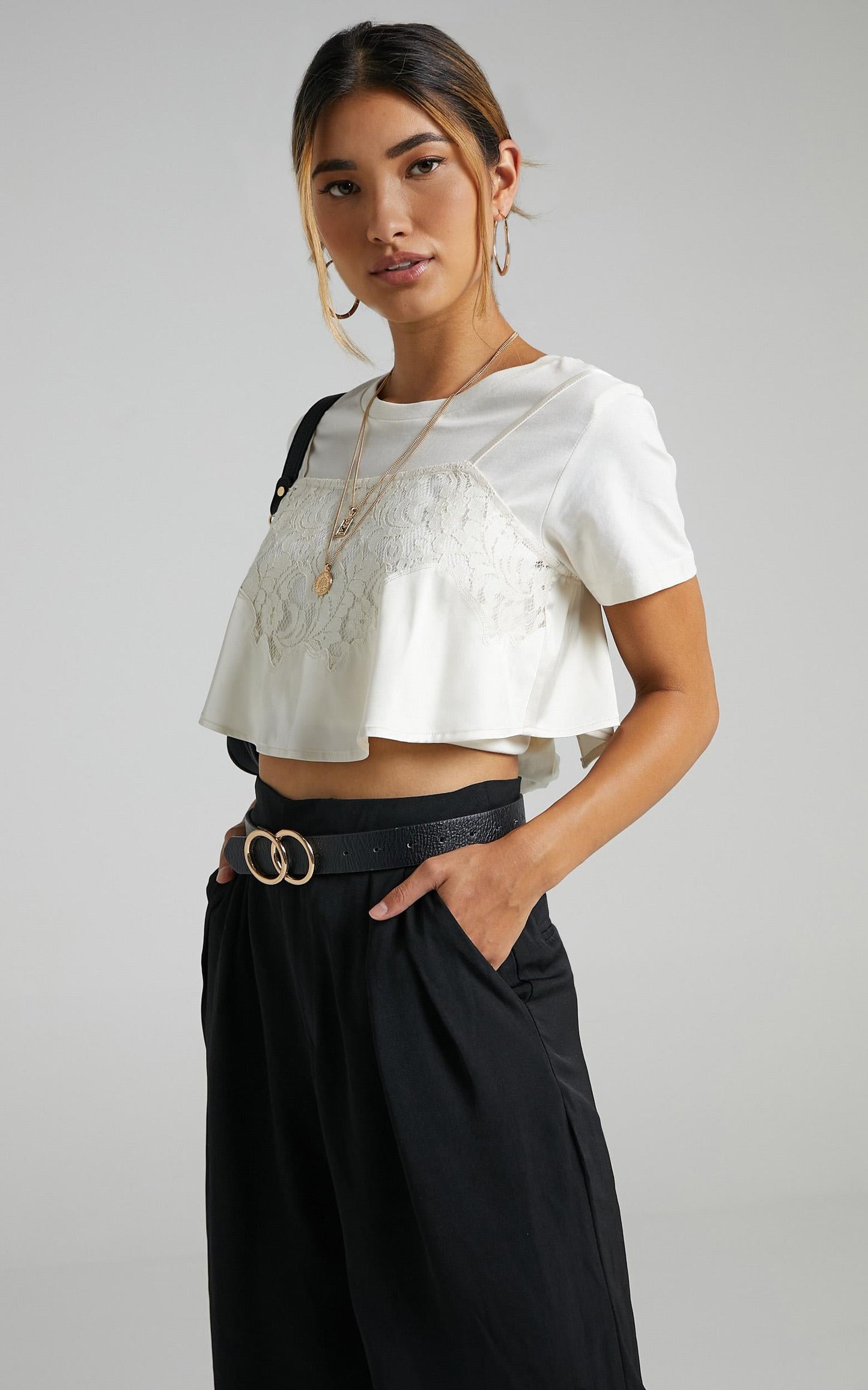 Hove Top in Cream