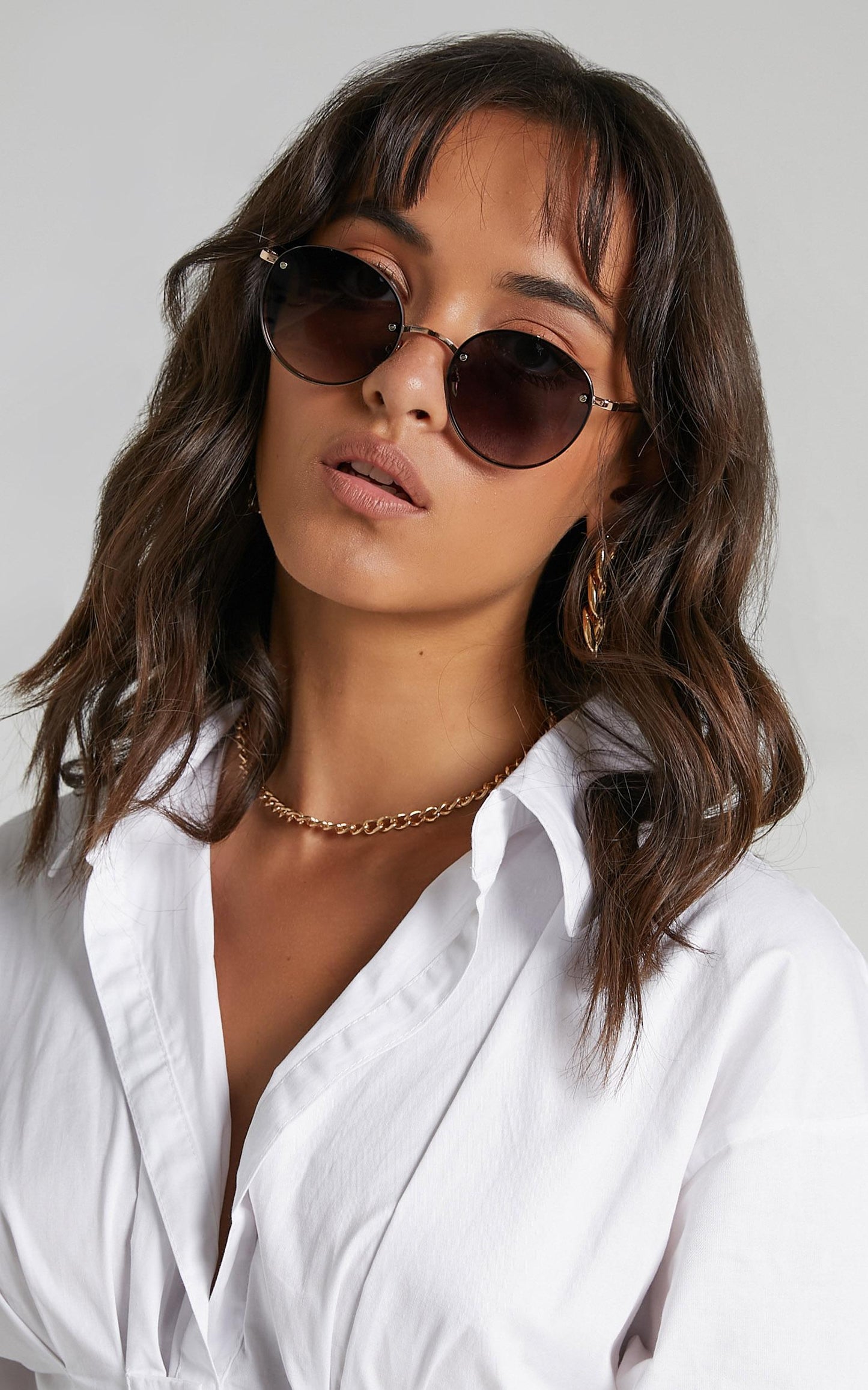 Reality Eyewear - Instant Karma Sunglasses in Gold