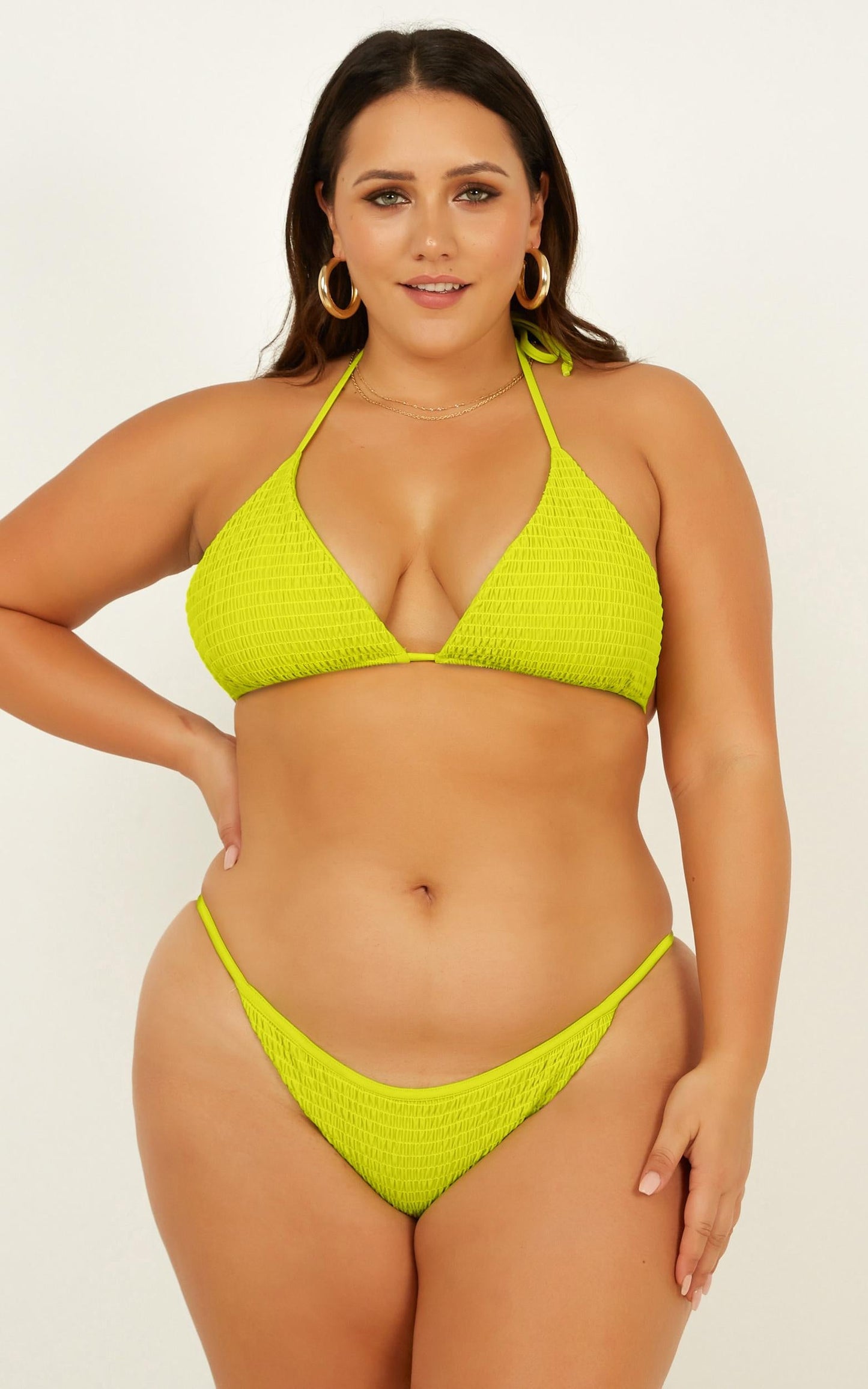 Kym Bikini Bottom In Lime
