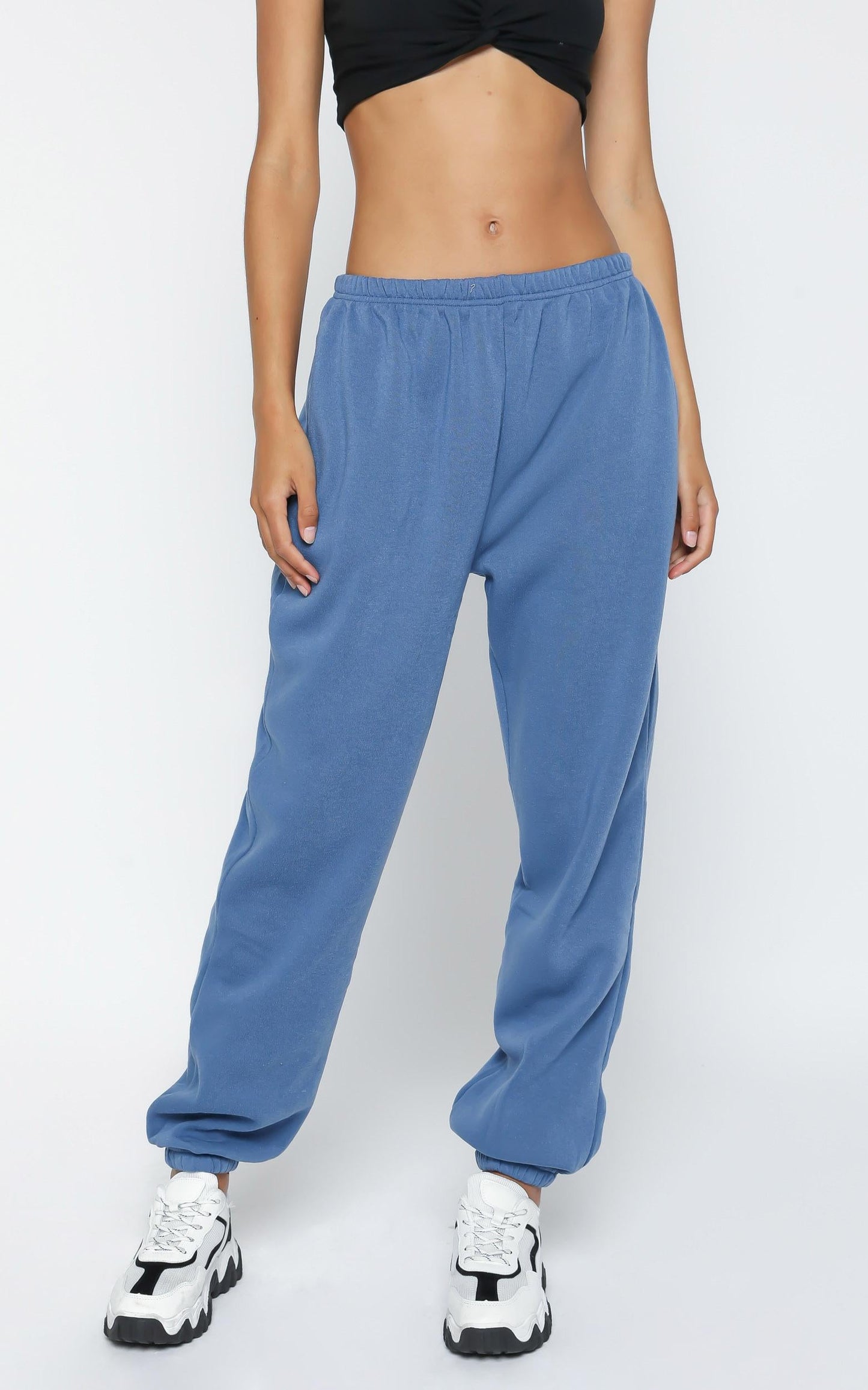Lioness - Academy Sweatpants in Dusty Blue