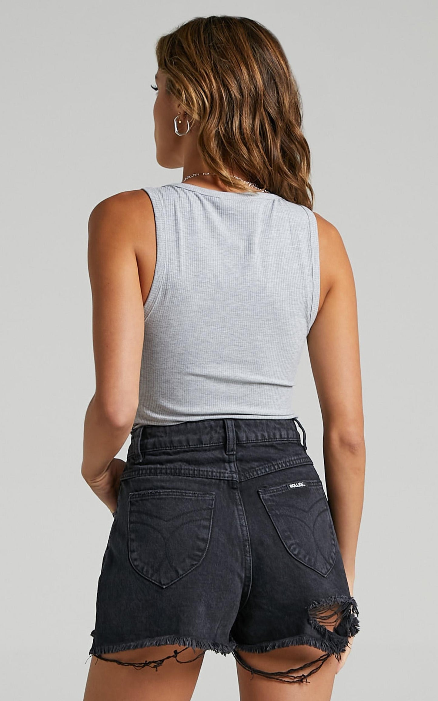 Rolla's - Dusters Denim Shorts in Layla Black