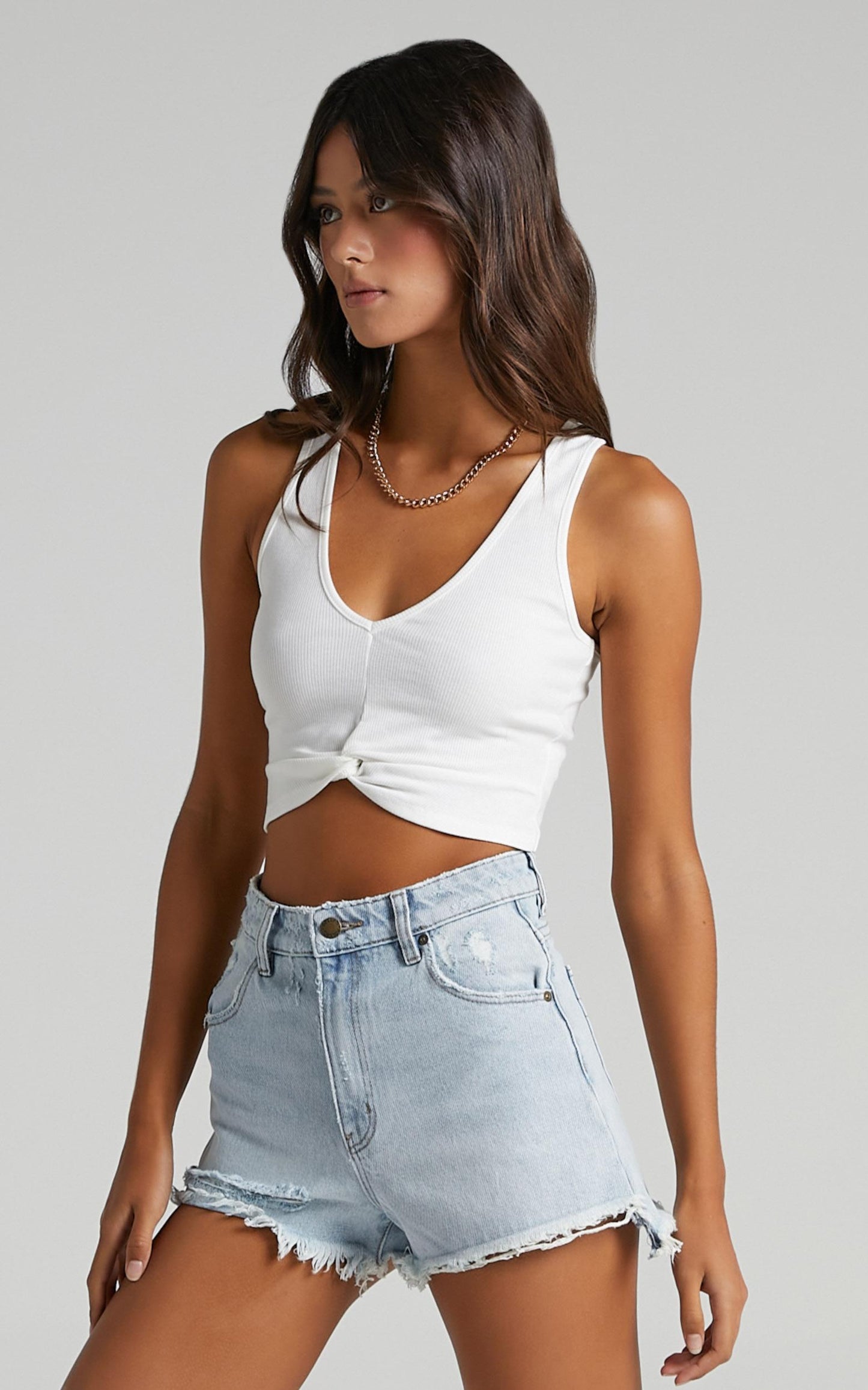 Rolla's x Sofia Richie - Dusters Denim Short in Layla Bleach