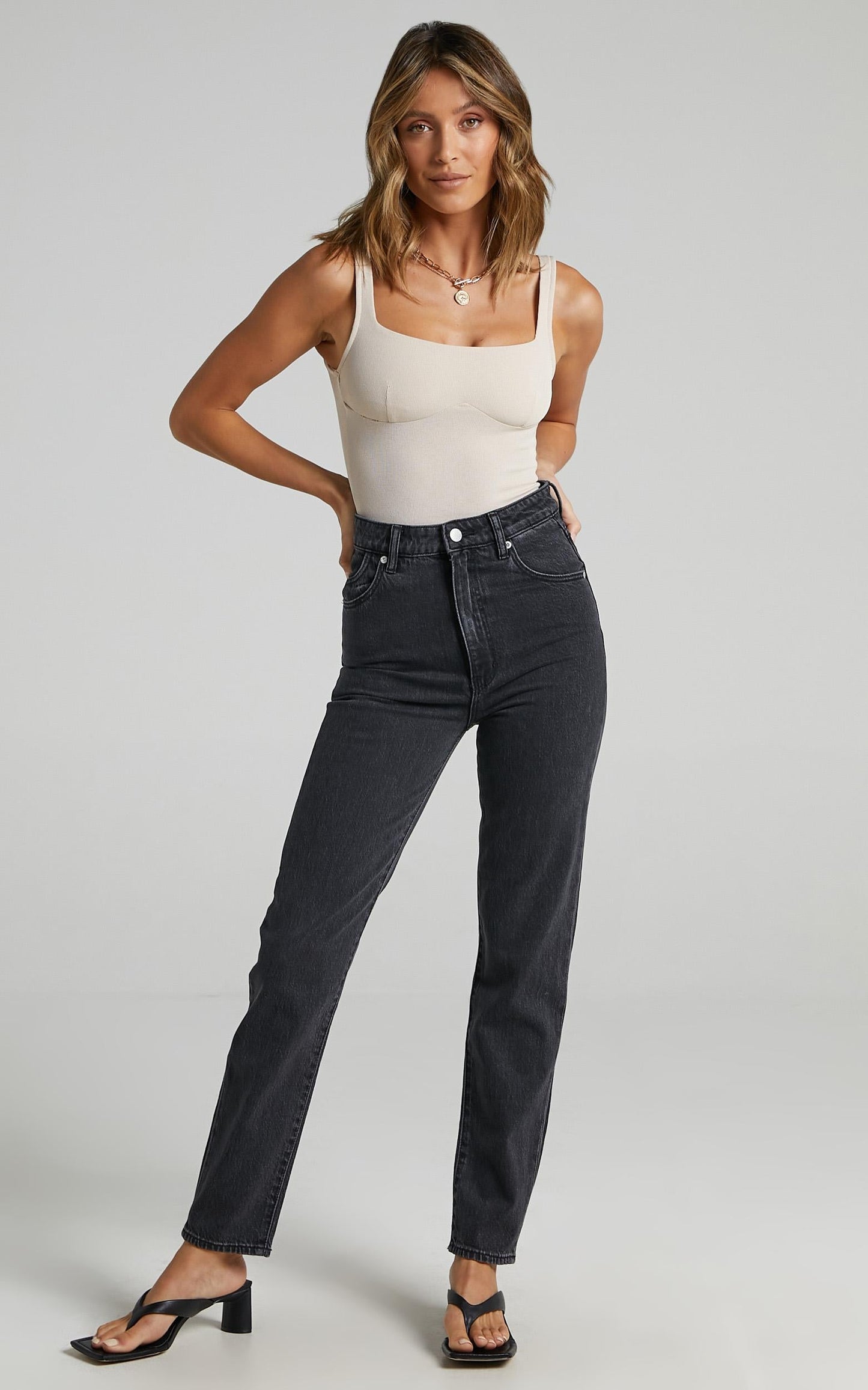 Rolla's - Dusters Jean in Comfort Shadow