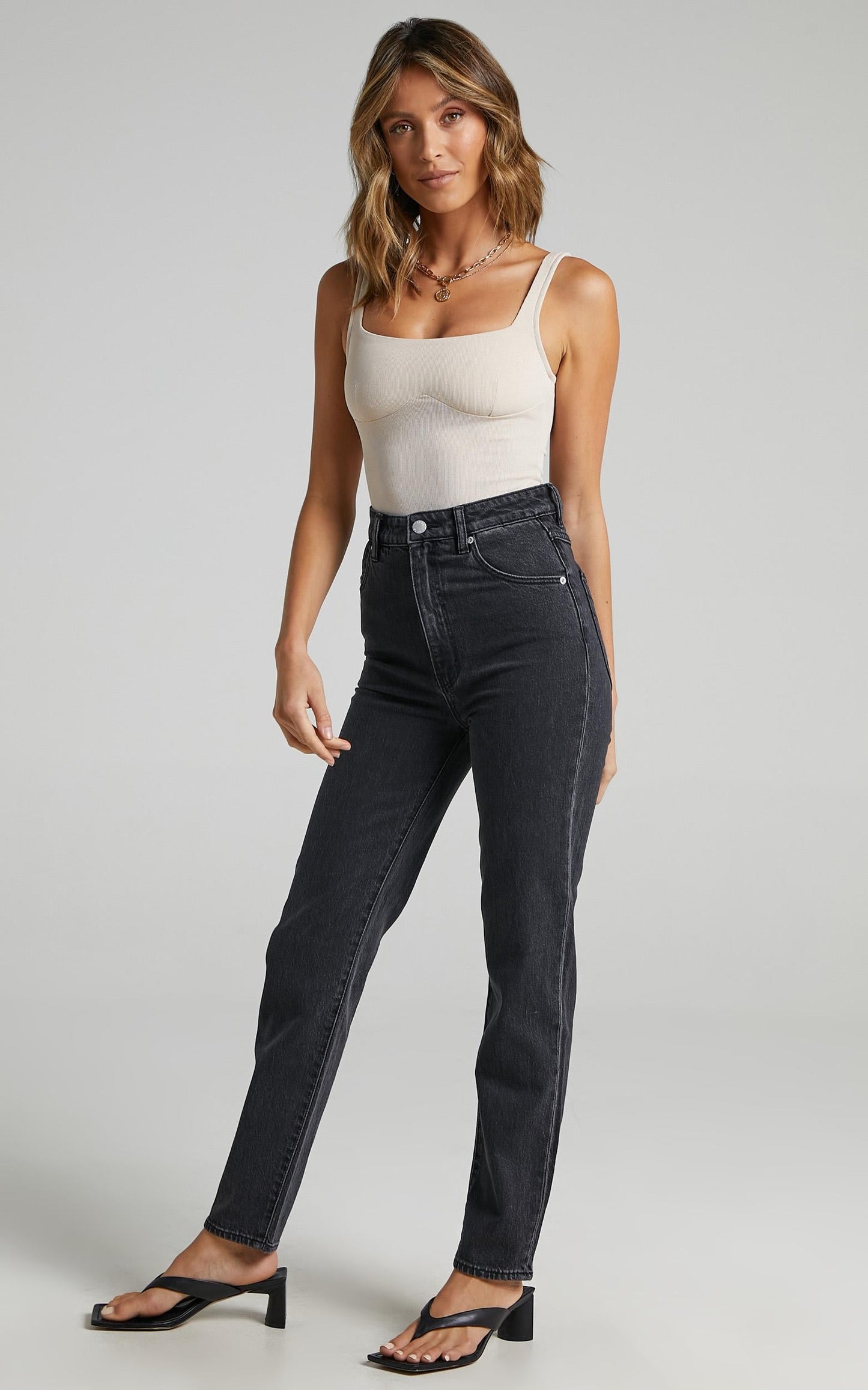 Rolla's - Dusters Jean in Comfort Shadow