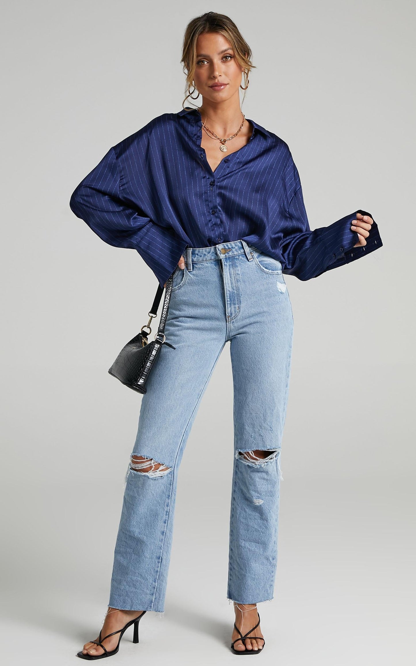 Rollas - Original Straight Jean in City Worn