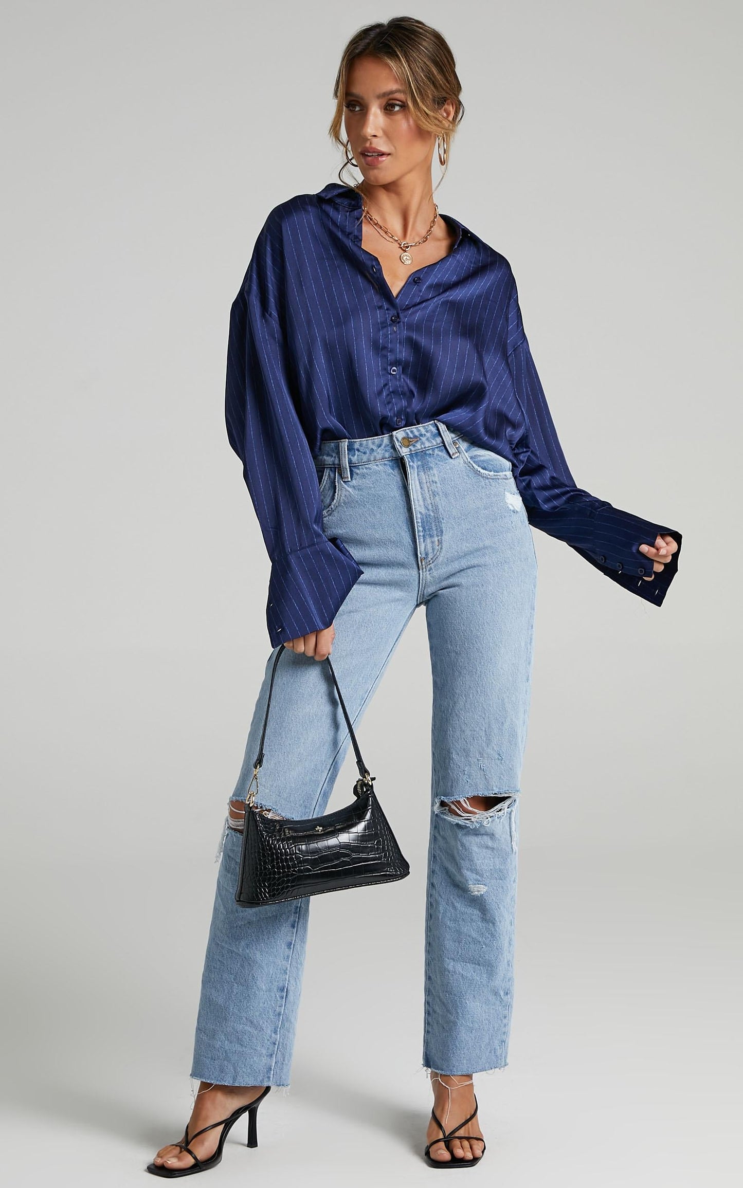 Rollas - Original Straight Jean in City Worn