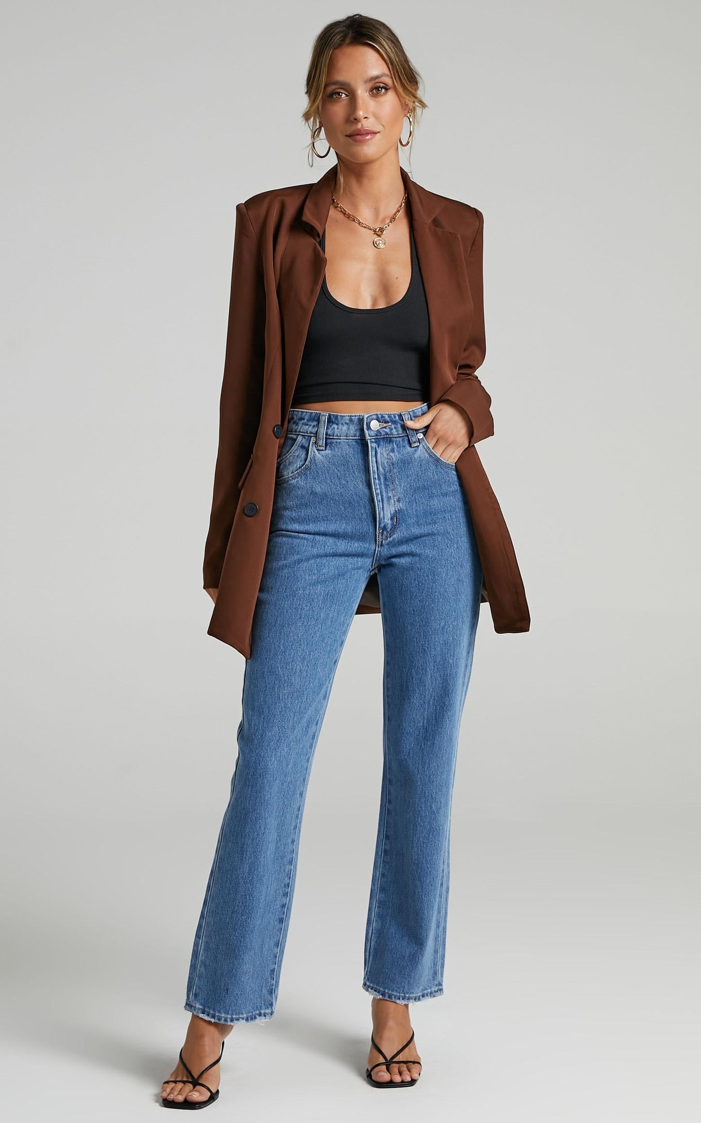 Rolla's - Original Straight Jean in Maya Blue