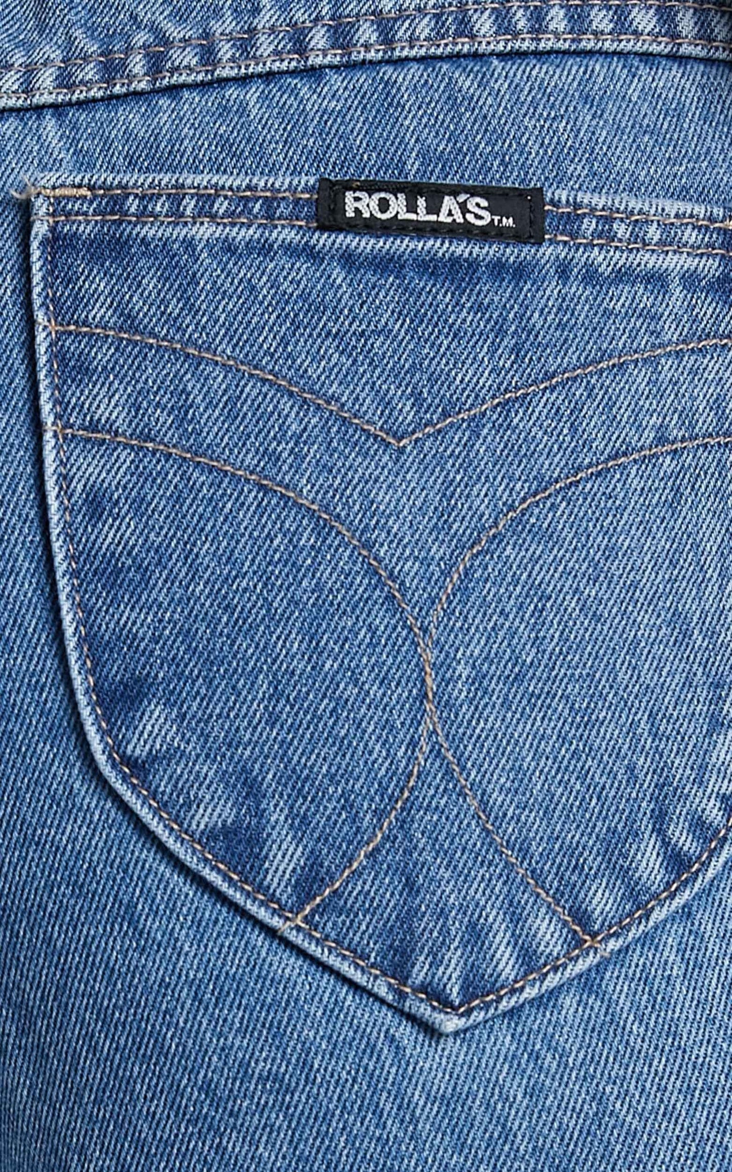 Rolla's - Original Straight Jean in Maya Blue