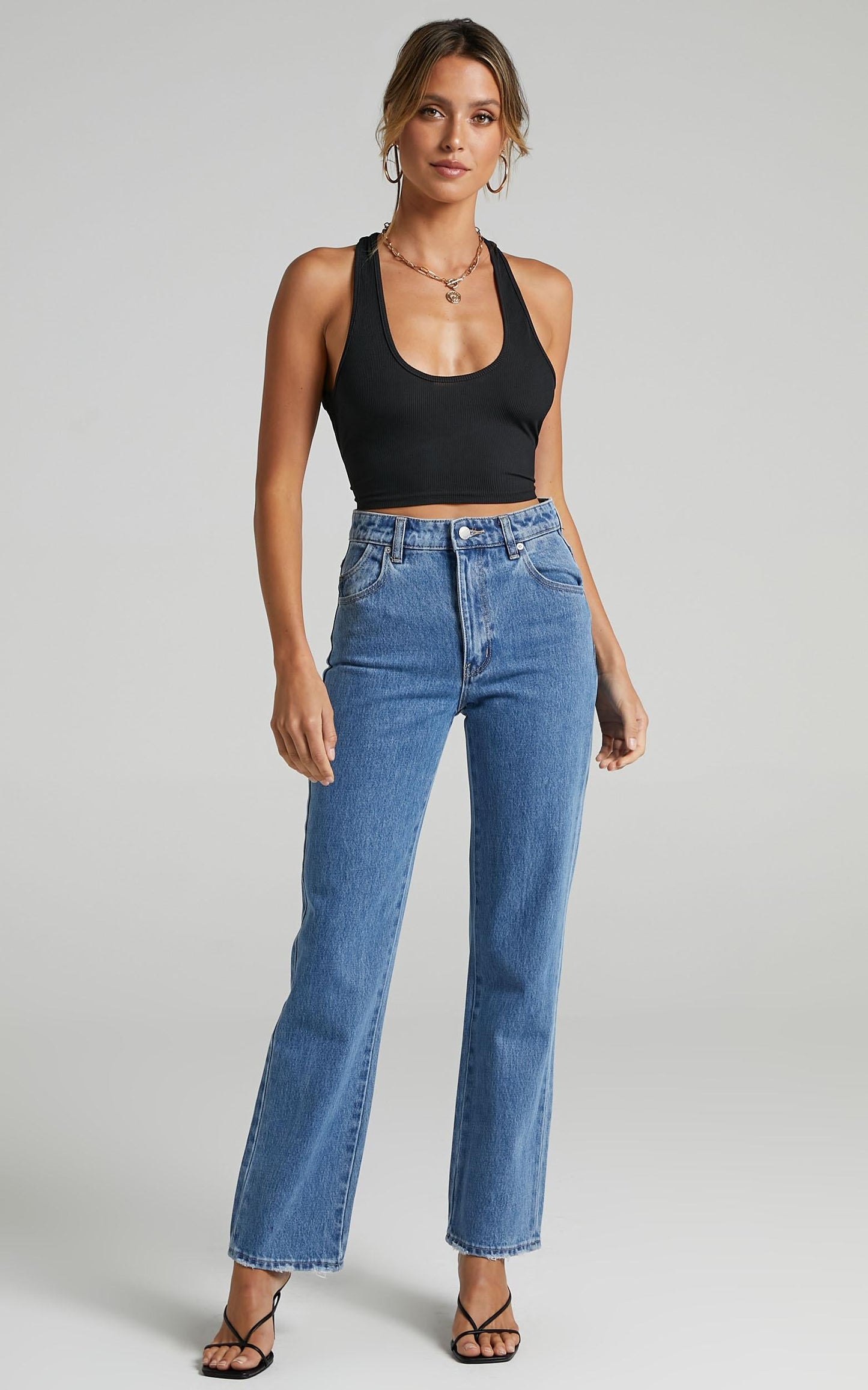 Rolla's - Original Straight Jean in Maya Blue