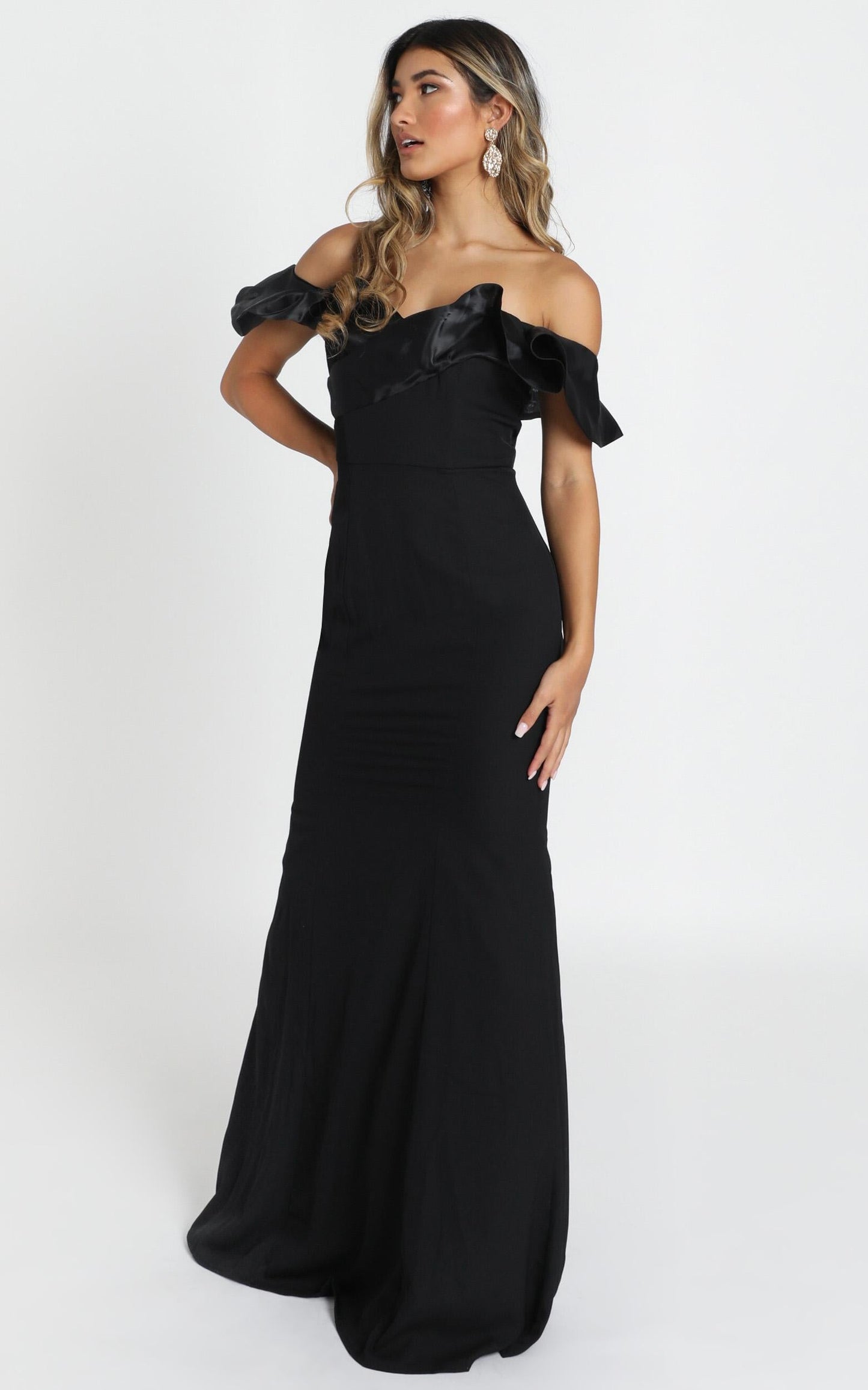 Madelyn Maxi Dress In Black