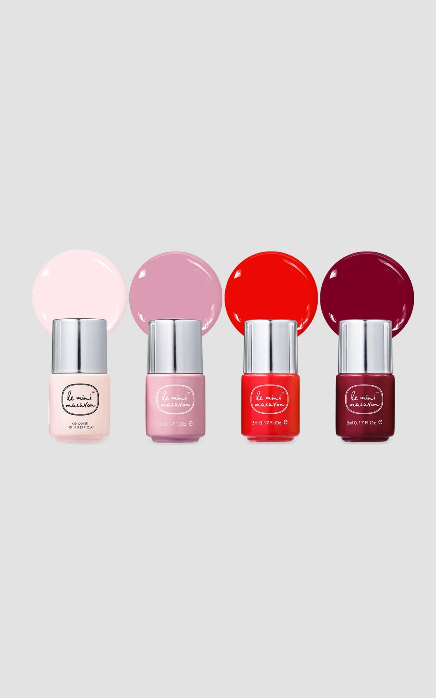 Le Mini Macaron - Le Maxi Gel Manicure Kit in Rouge & Moi