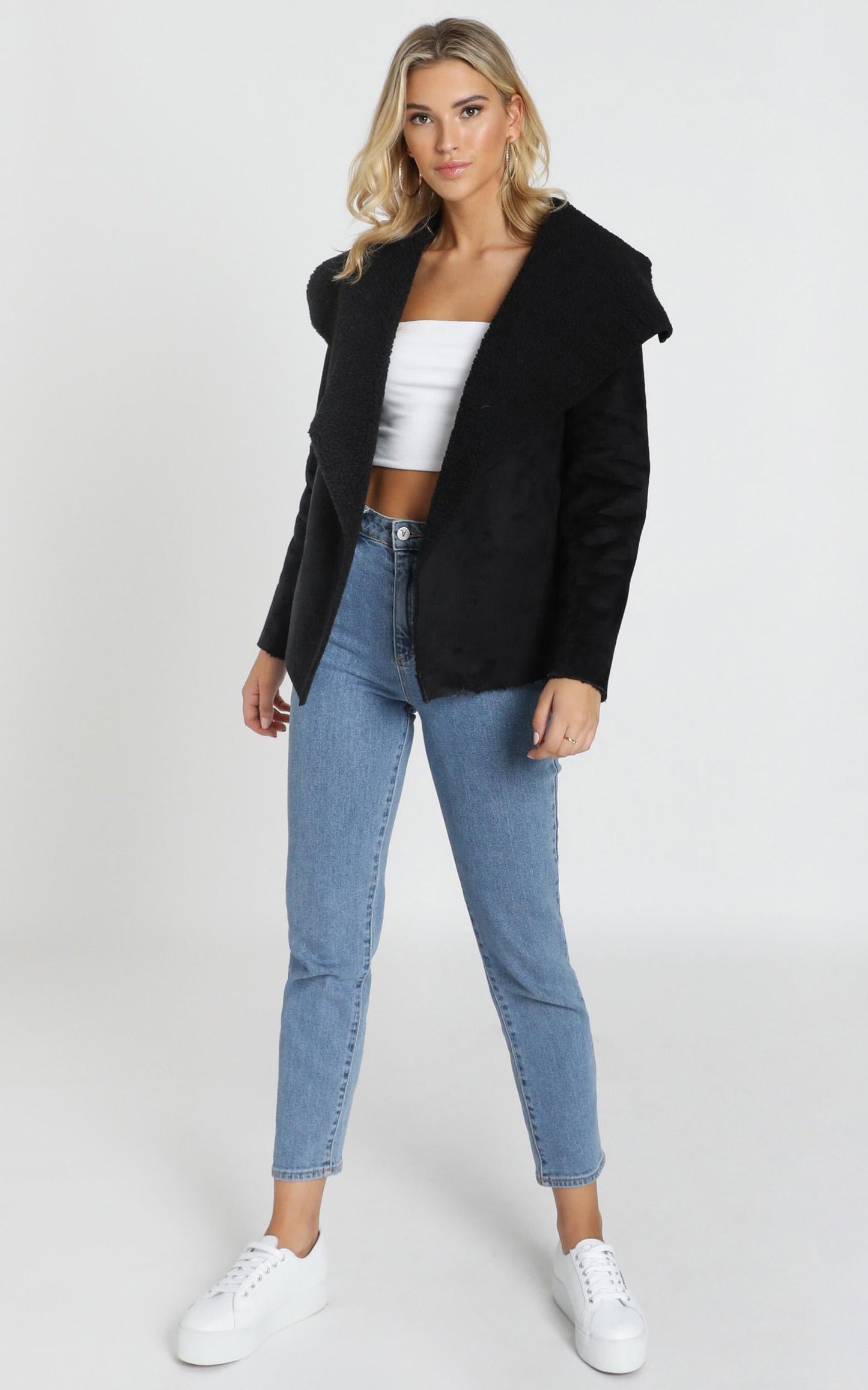 Mornings End Coat In Black